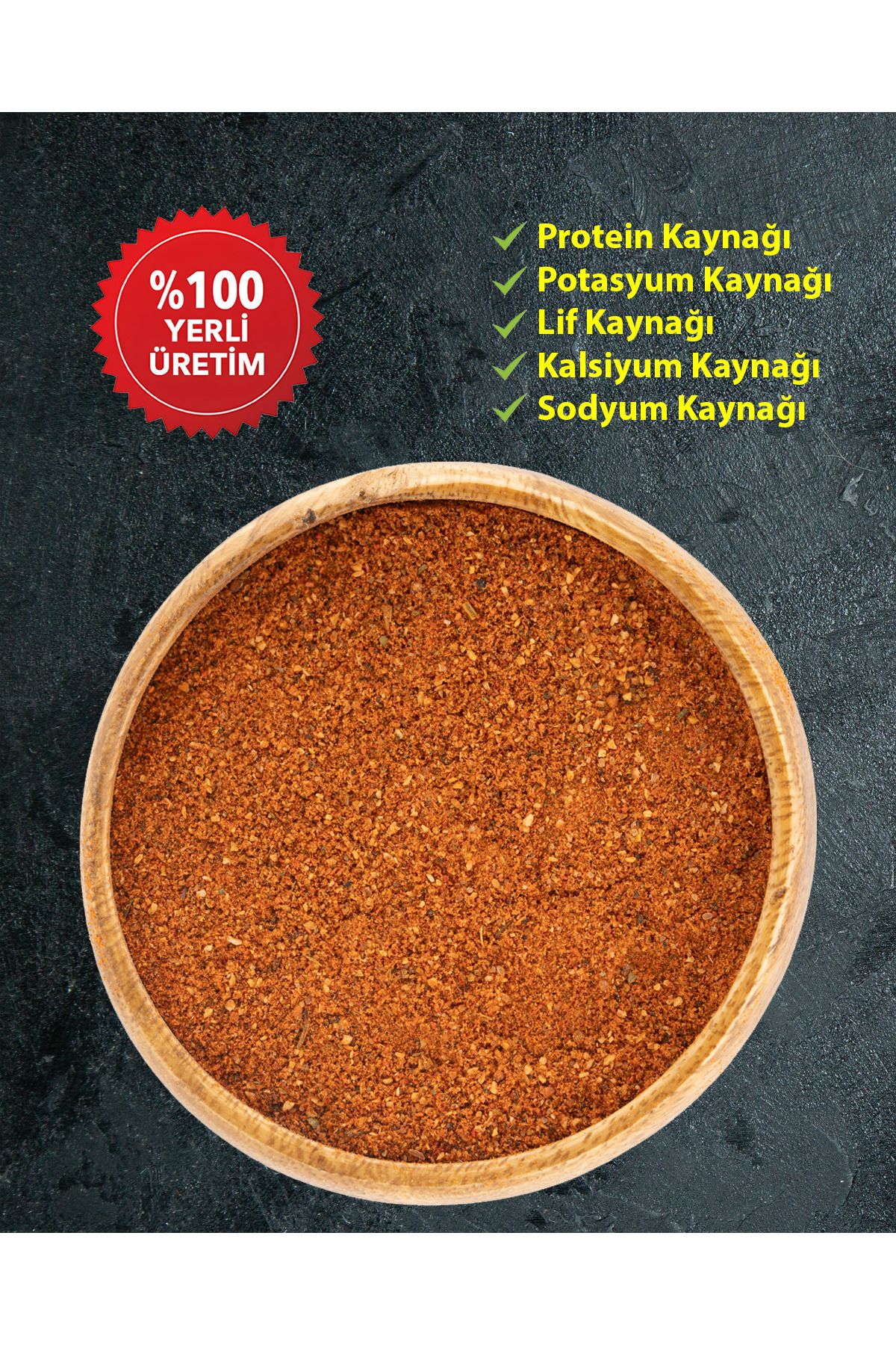 Galip Bakliyat Kajun Tavuk Baharatı 100 Gr