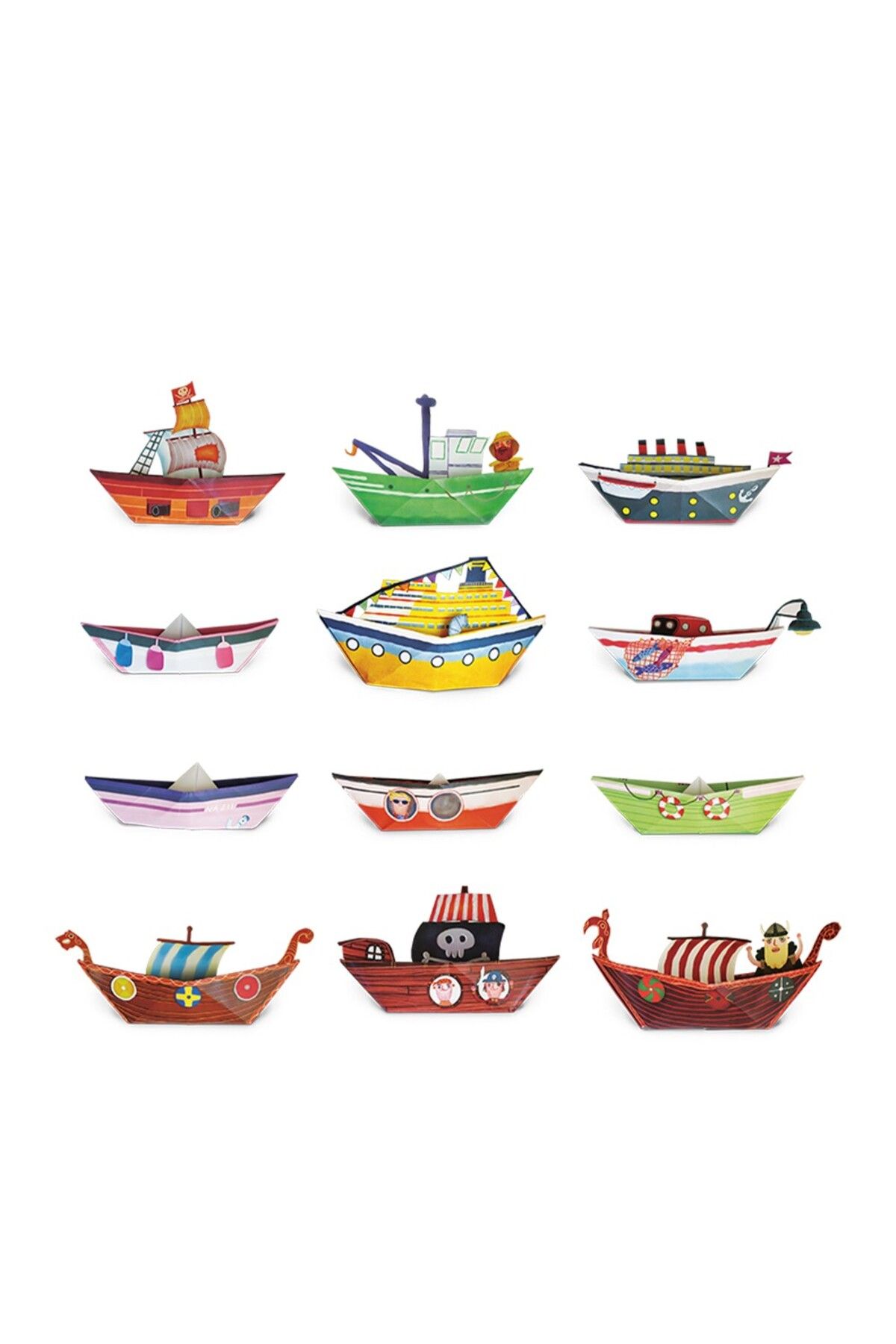 ludattica-Boat Step by Step Origami 2