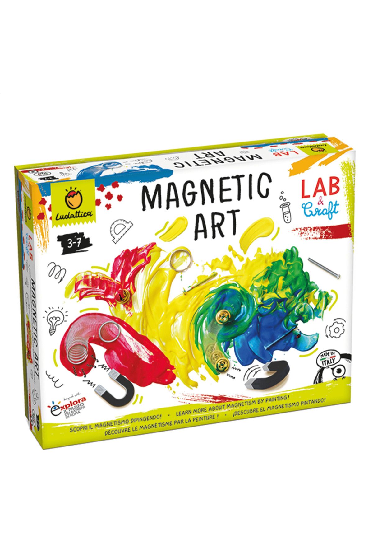ludattica-Lab and Magnetic Art - Embroidered and Comfortable Design 1