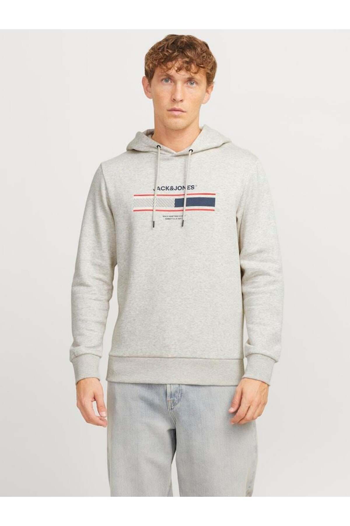 سویشرت مردانه راسته آستین بلند | جک اند جونز Jack & Jones 12256820 - تصویر 2