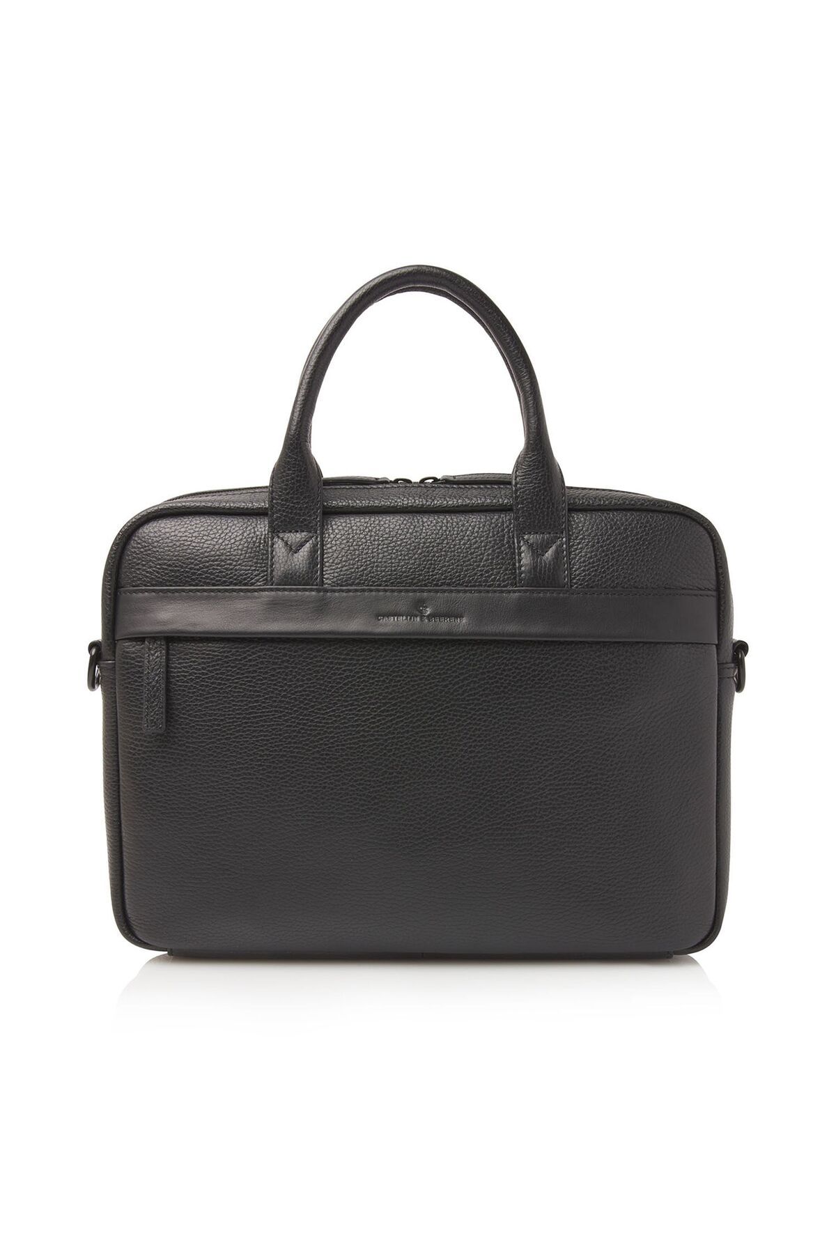 Castelijn & Beerens-Delta Aktentasche RFID Leder 37 cm tvárový počítač 1