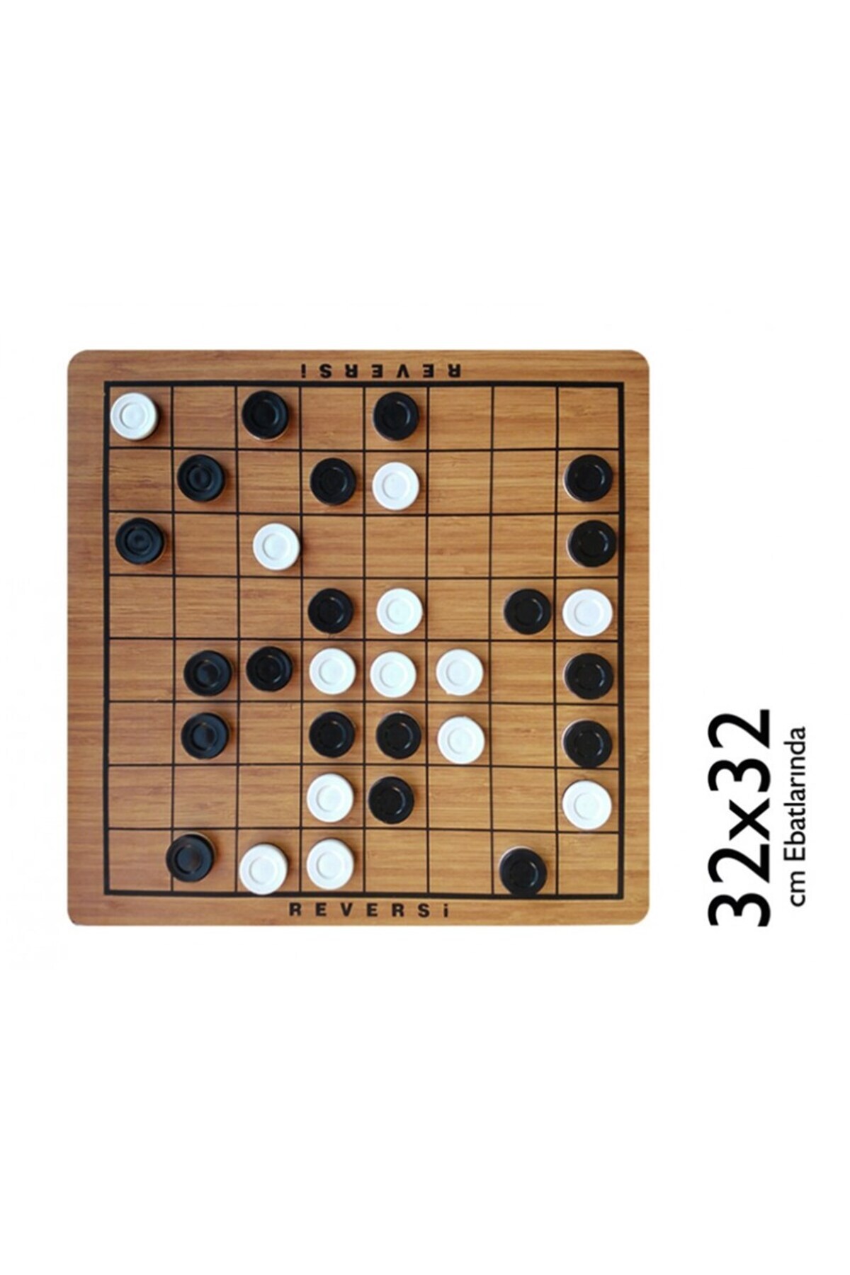 Redka Reversi Strateji Ve Zeka Oyunu (AHŞAP) fotoğrafı 3 (önizleme)