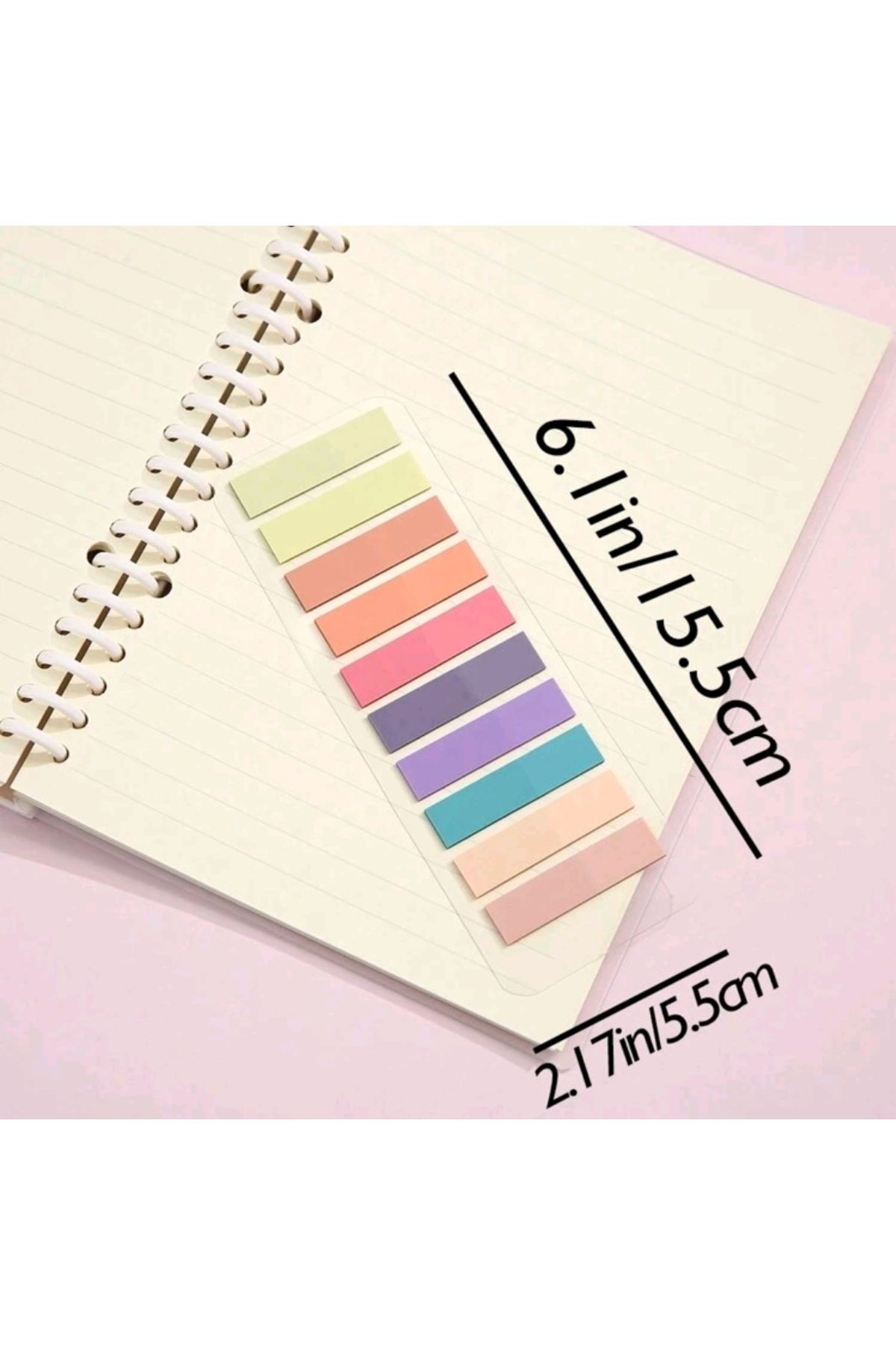 Mansura-200 Sheets Post-It Adhesive Note Paper - Index Sticker Index 4