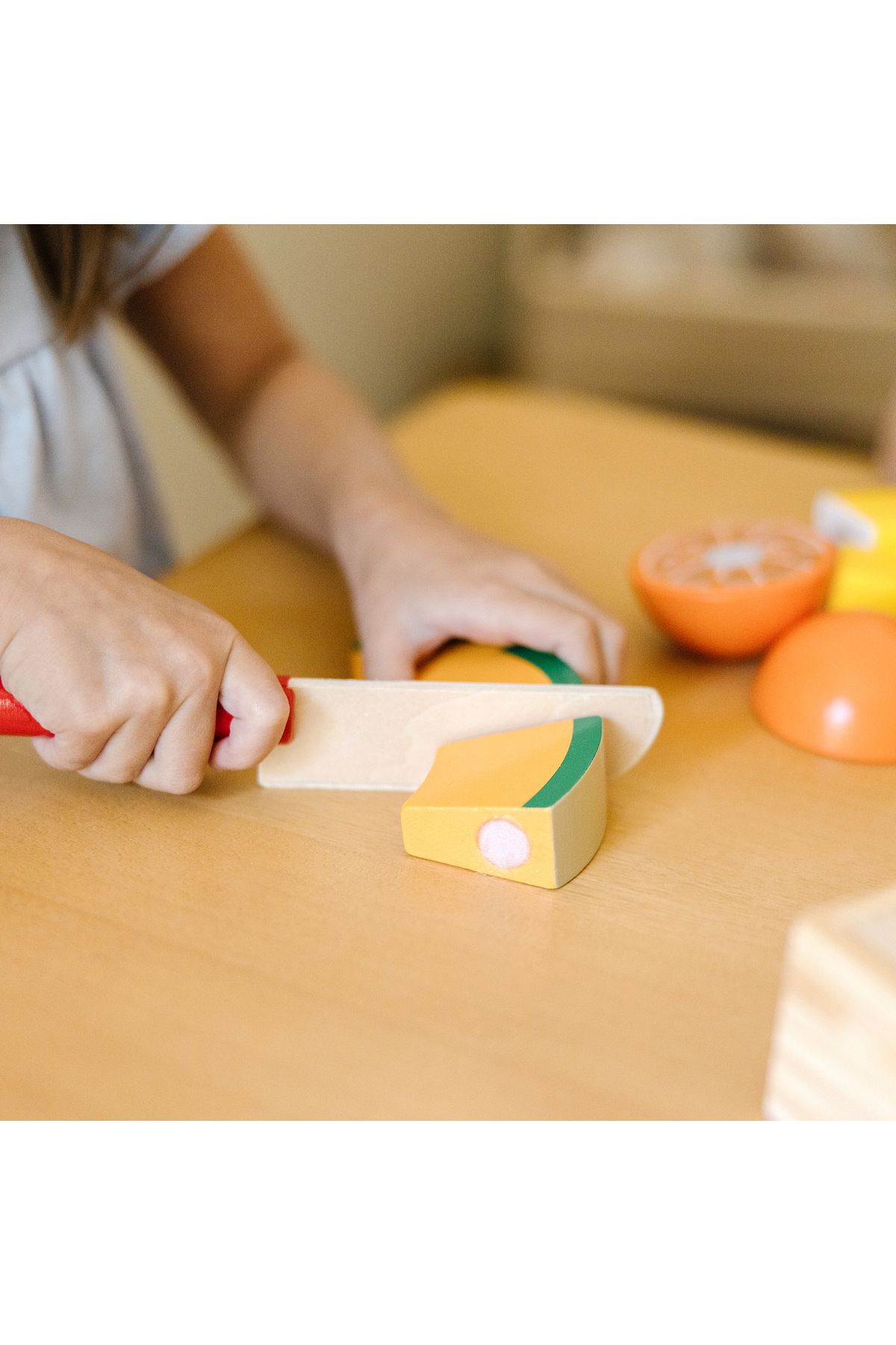 اسباب بازی های چوبی آبی Melissa Doug میوه چوب kes ayna Melissa & Doug