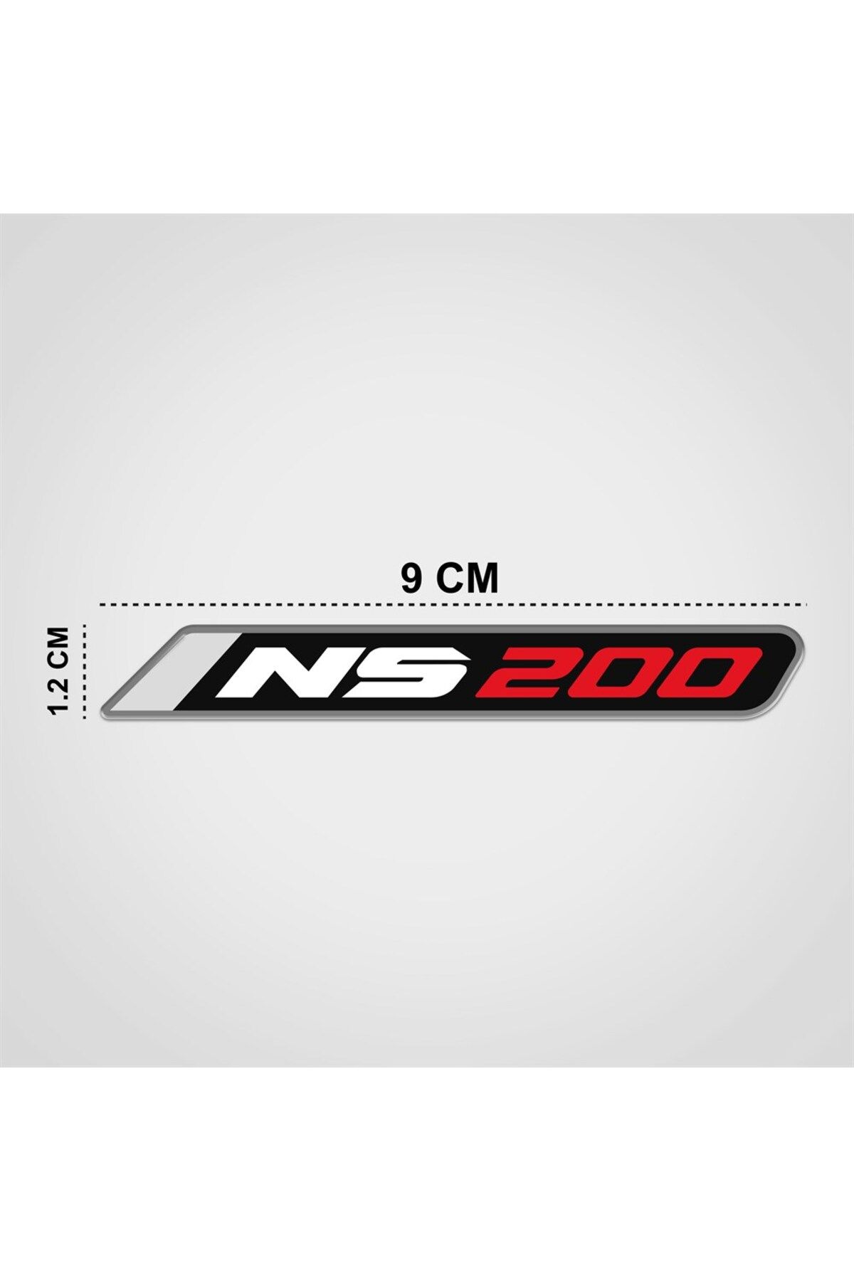 Redline Grafik-Pulsar Ns 200 3d Sticker Paste 2 Pieces 2