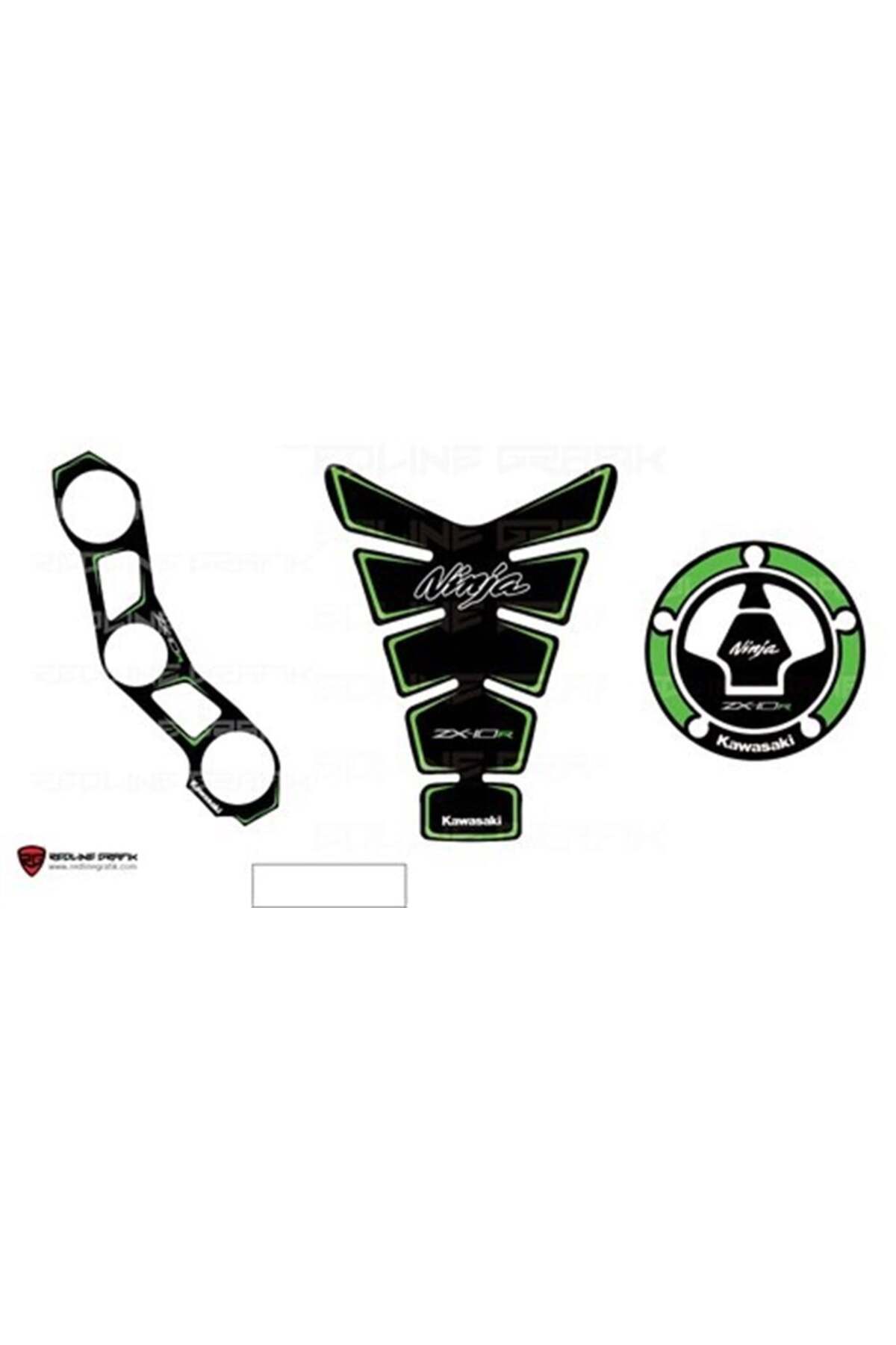 myor2009商品 Redline Grafik Kawasakki ZX-10R Sticker Set - Fiyatı, Yorumları