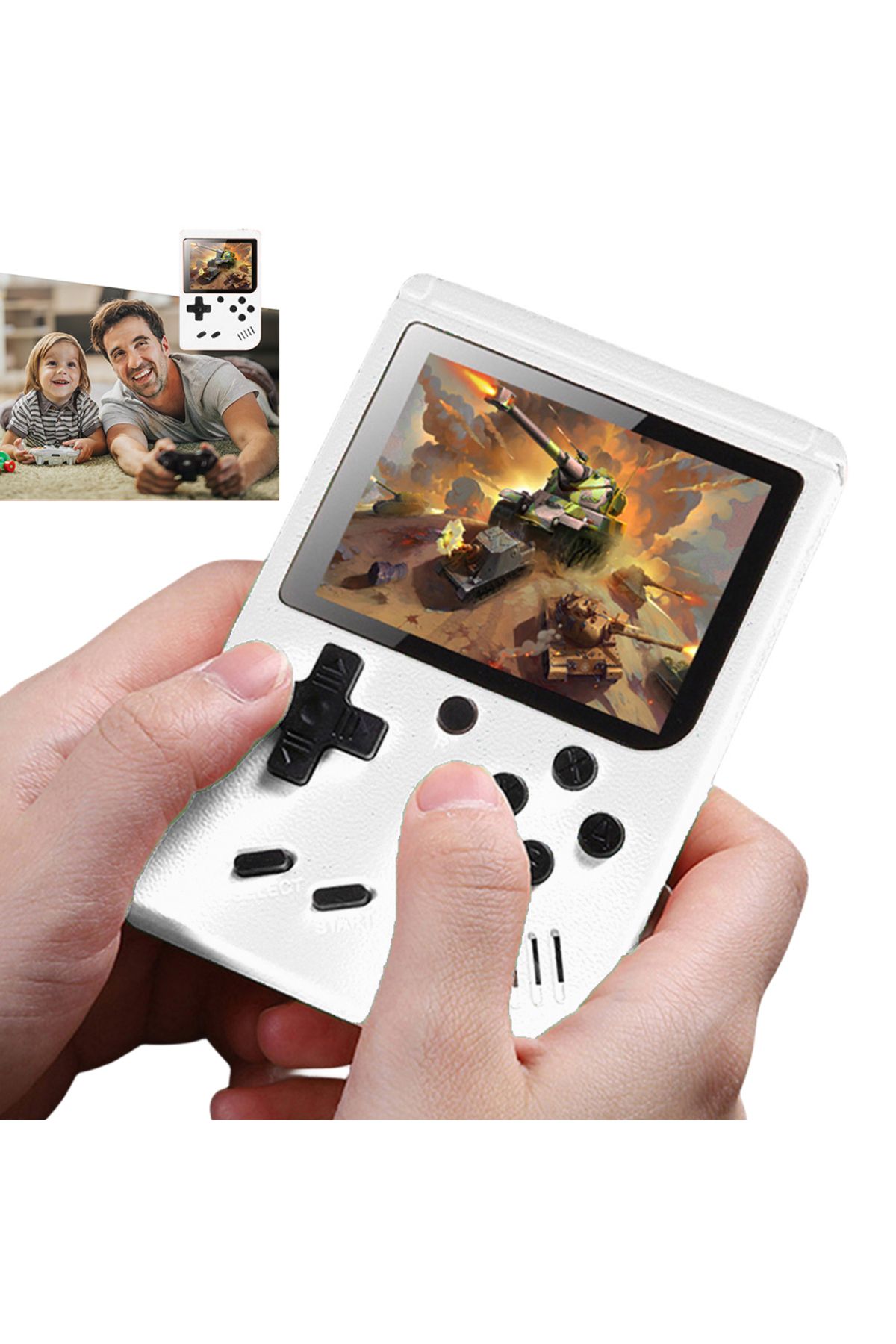 APWIKOGER-Retro Handheld Video Game Console 3 Inch TFT Screen with 800/500/400 FC Classic Games Nostalgic G... 5