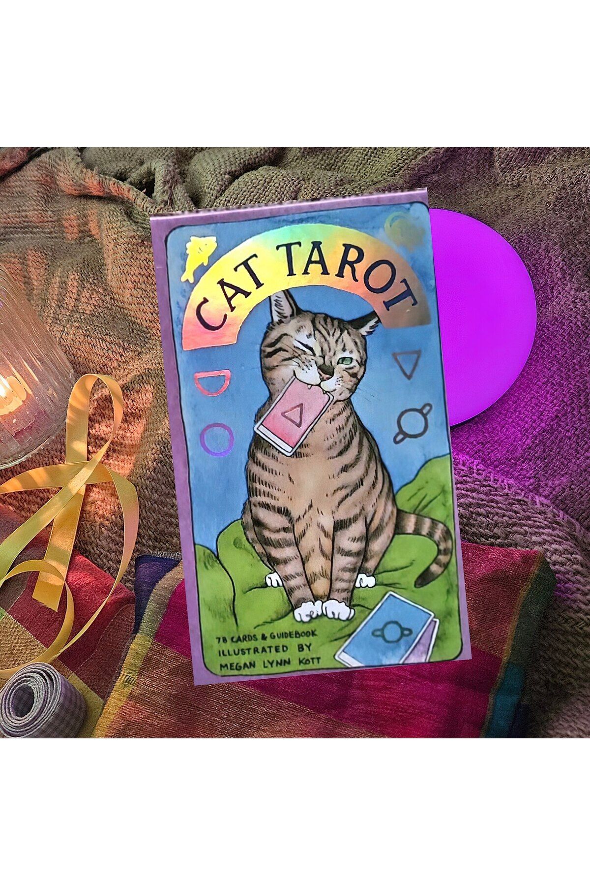 FG KONNİCHİWA-Cat Tarot Support 78 Card Holder Top Quality Outdoor Tarot Card 1