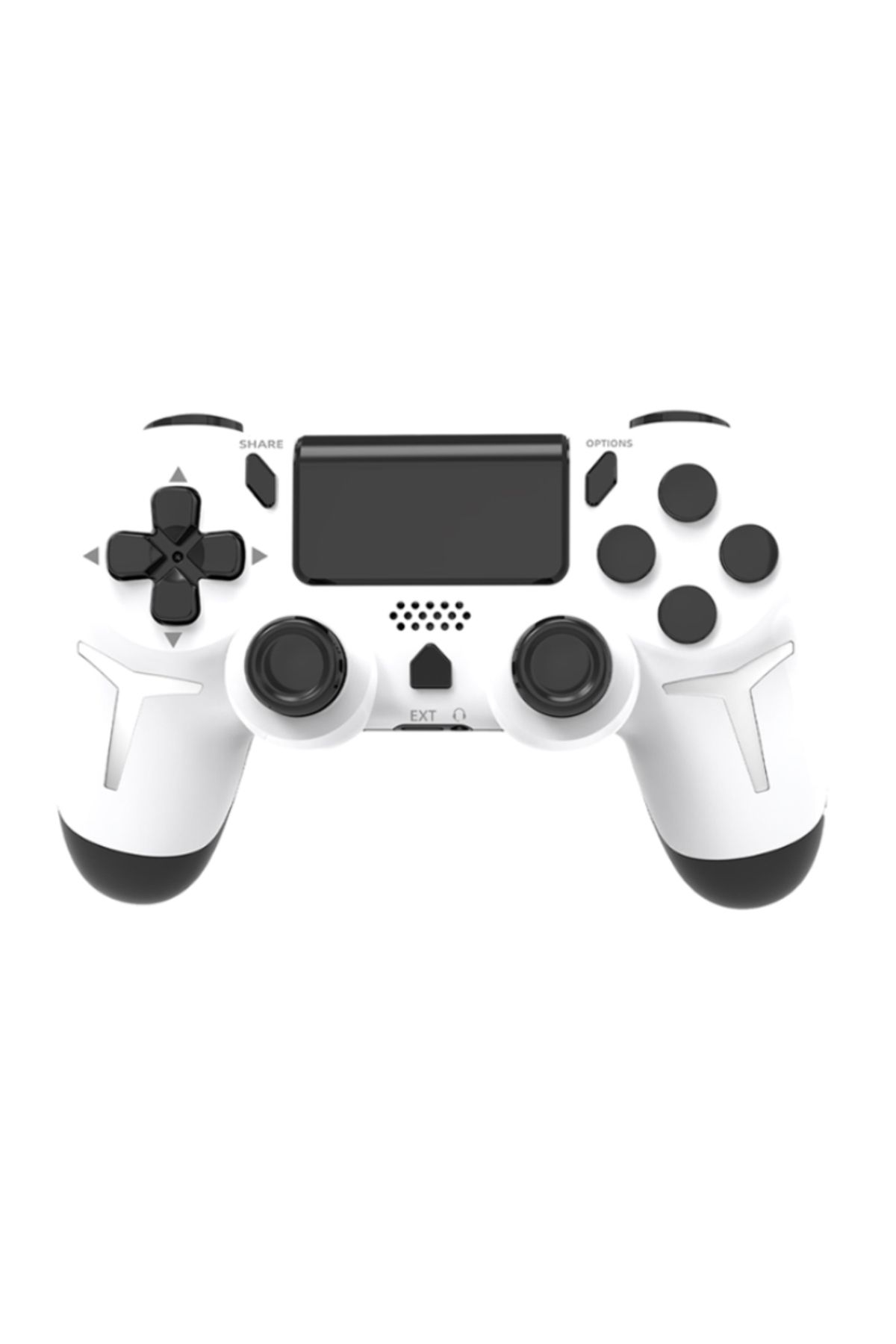 choice2-جيروسكوب GAMINJA أبيض بستة محاور مع اهتزاز مزدوج ولوحة لمس ولوحة ألعاب لاسلكية ووحدة تحكم بلوتوث F 1