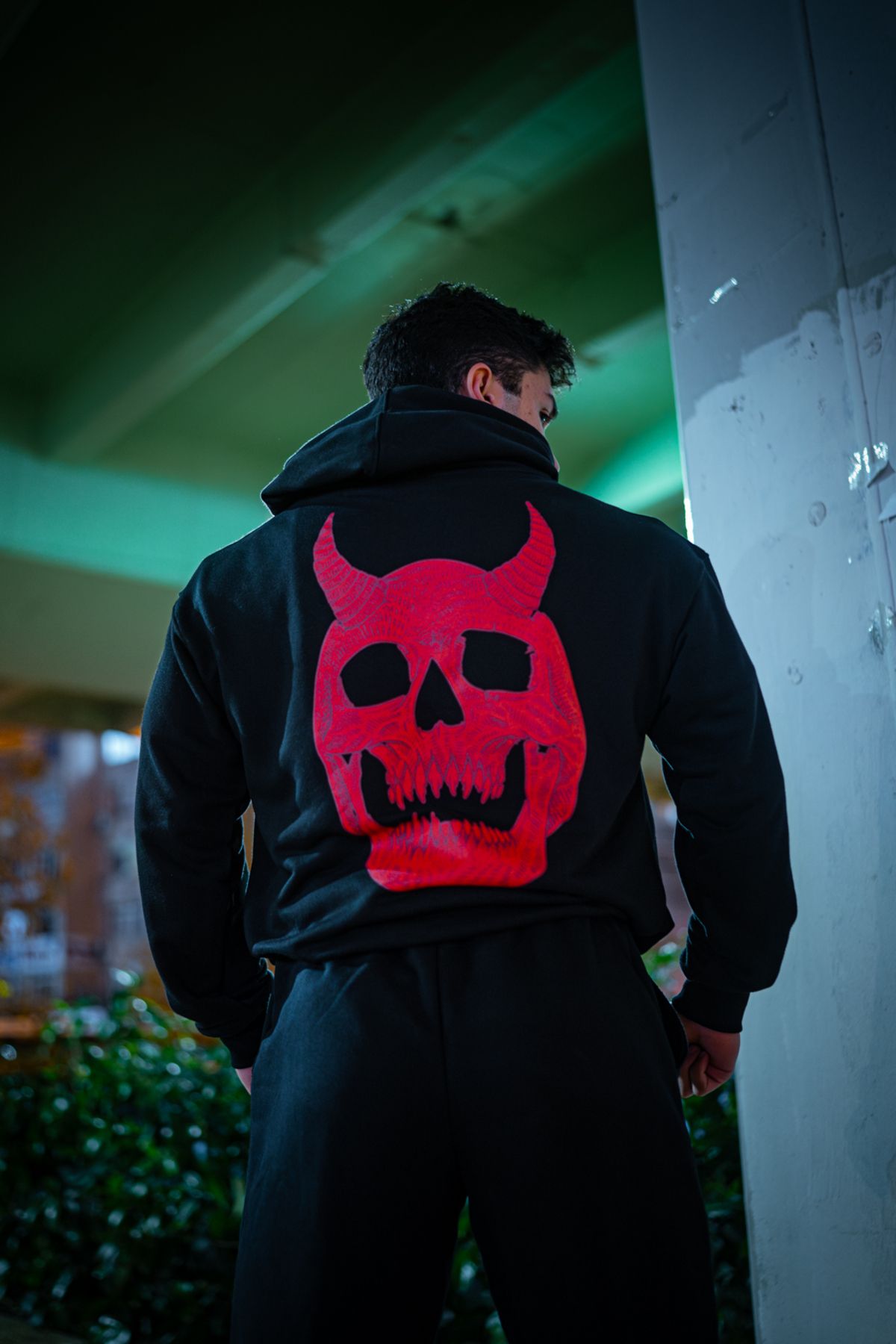 StayFit می پوشد HOODIE سری DEMON