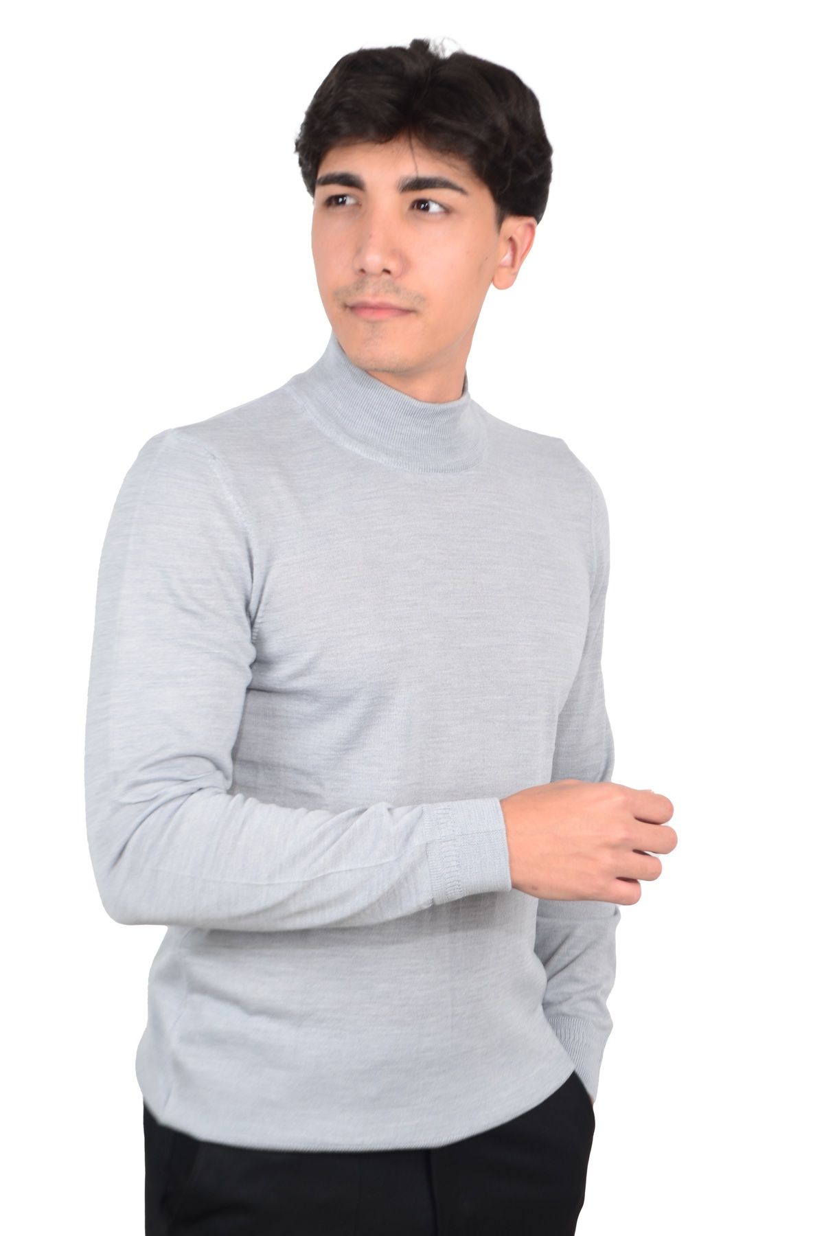 Cengiz İnler-Men's Half Fisherman Knitwear 1