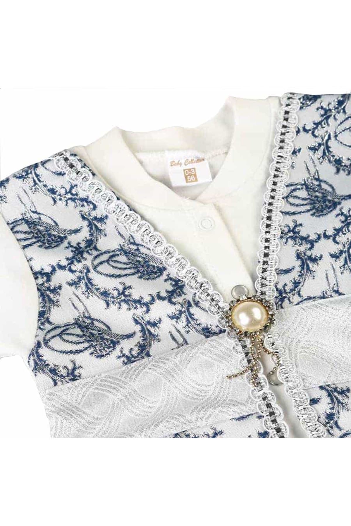 by BebekOdam Tuğra Laci Gümüş Şehzade Erkek Bebek Mevlüt Takımı fotoğrafı 3 (önizleme)