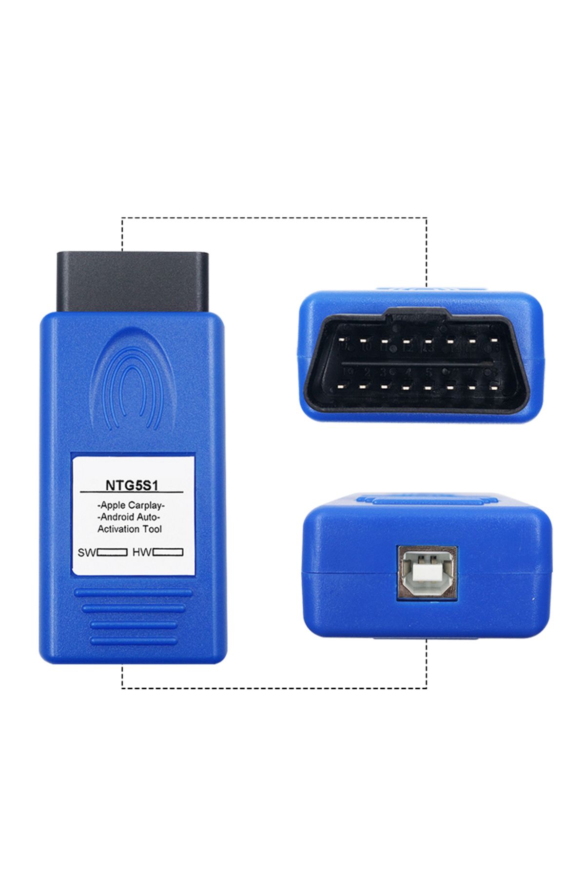 Choice-NTG5S1 CarPlay for Apple/Android NTG5 OBD2 for Mercedes Benz Automotive Diagnostics 4