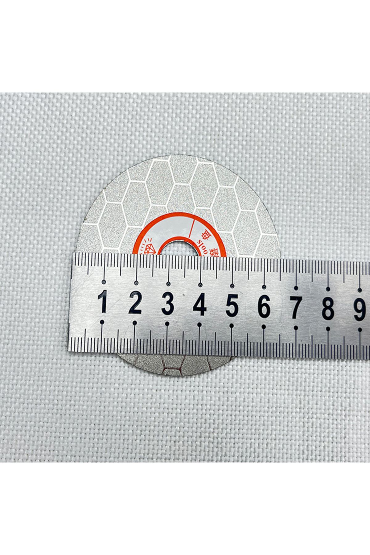 Choice-Diamond Coated Flat Lap Wheel Jewelry Grinding Polishing Disc Hole Diameter 12mm Outer Diameter 6... 5