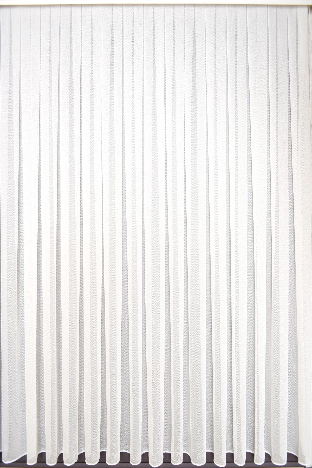 Setekshome-Prt-903 Cortina de tul 1x3 - Model simplu în zig-zag, primul Calitate Off White 5