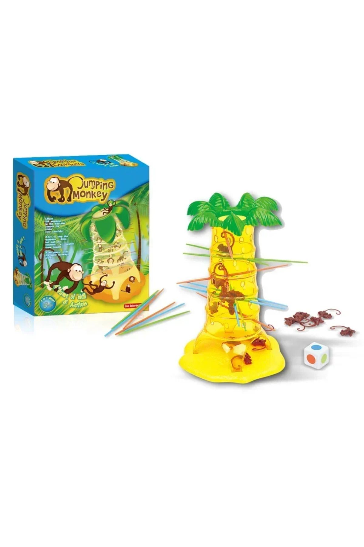Choice-Children Flipping Monkey Lottery Game Monkey Falls Down Parent Child Interactive Desktop Game Min... 2