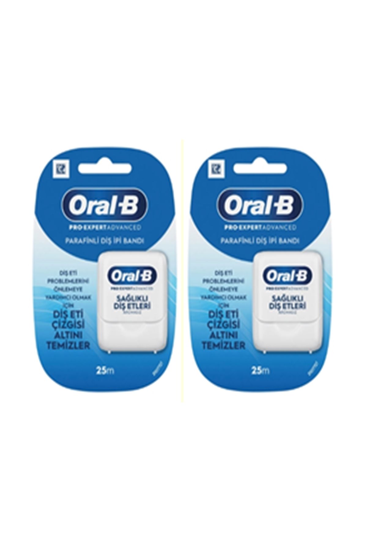 Oral-B Oral B Pro Expert Advanced Sağlıklı Diş Etleri Parafinli Diş İpi Bandı 25M x 2ADET