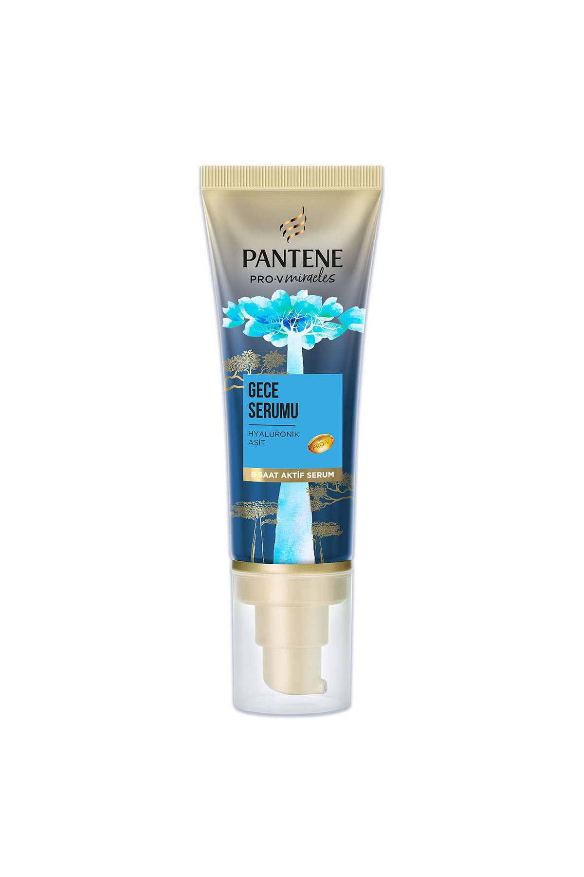 Pantene-مصل ليلي لترطيب وتنعيم الشعر المكسور بحمض الهيالورونيك - Eleg.2545 2