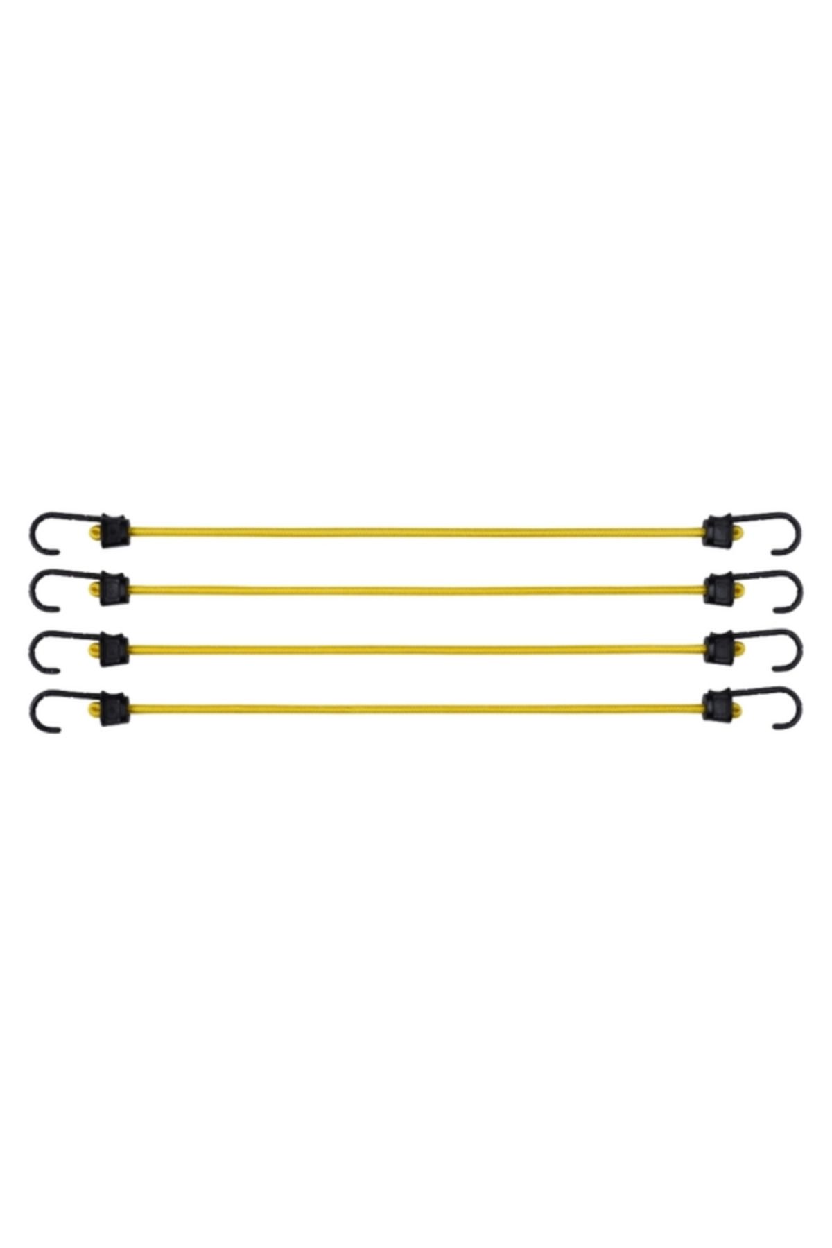 Keeper-4-Piece High Elasticity Bungee Cord Set with Hooks 24inch 1