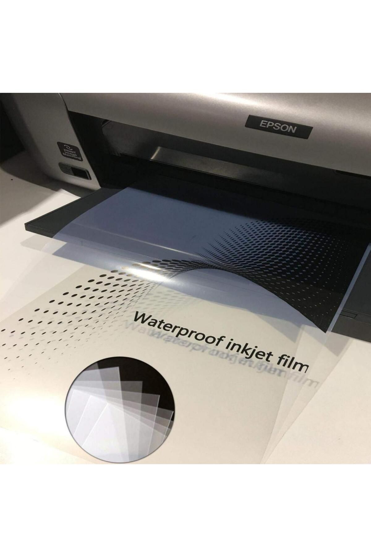 Baskistan inkjet Clear Film A3 Ebat ( Emprime,Matbaacılar ve Serigraflar İçin)