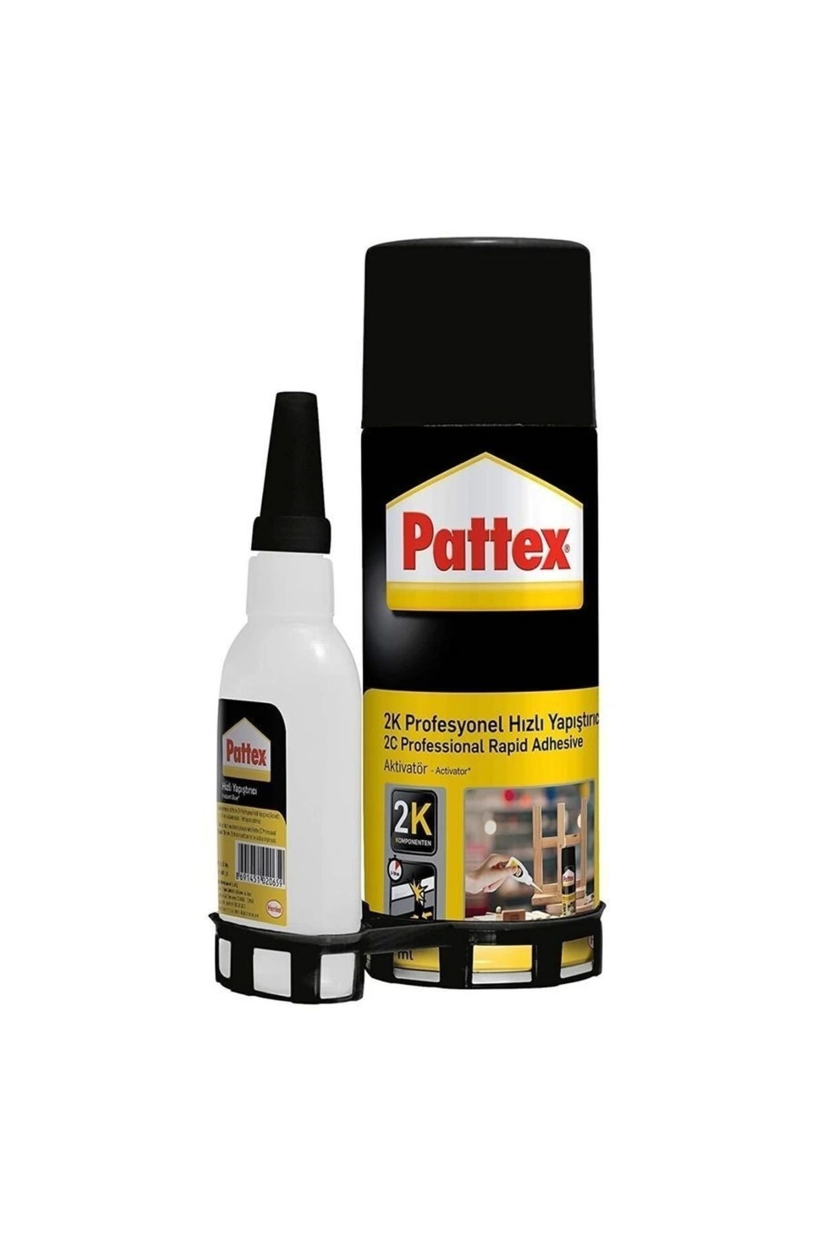 Pattex 2k Hızlı Yapıştırıcı 400 70 ml