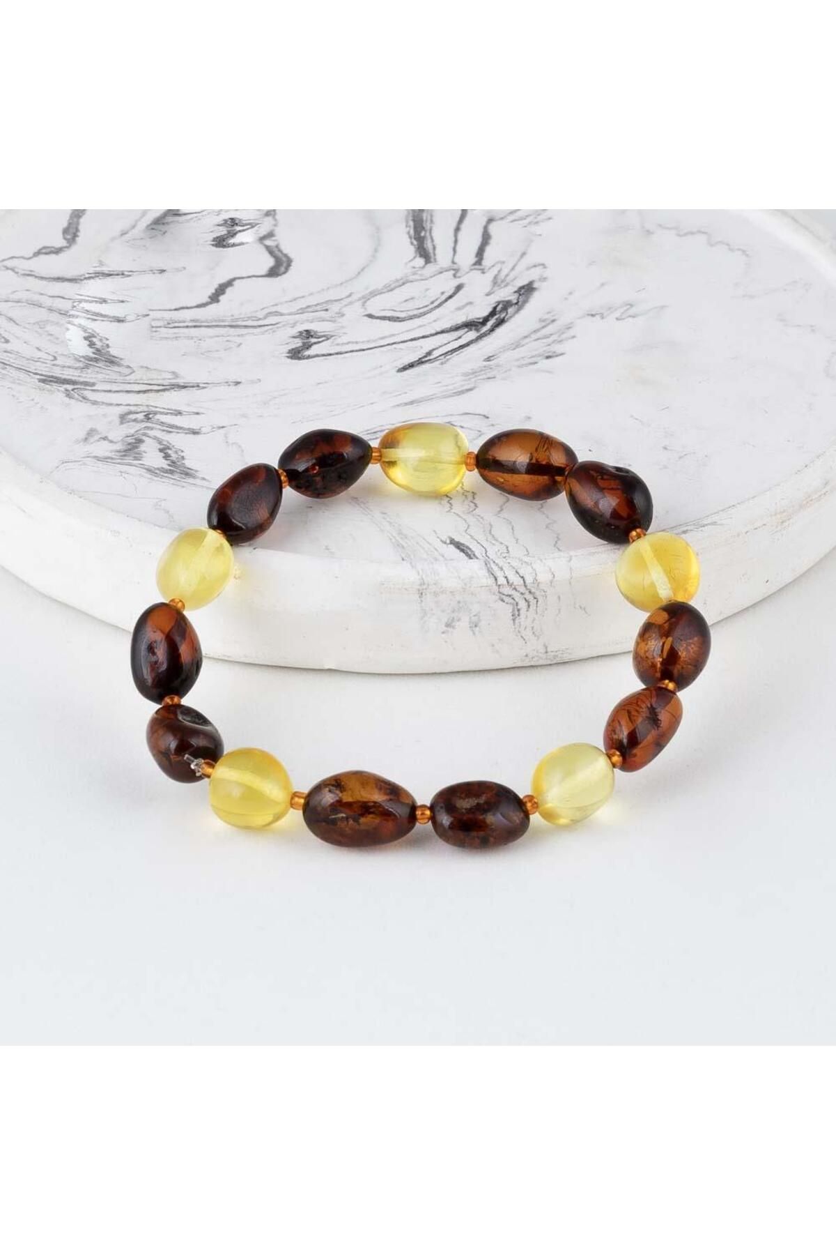 Gümüş Pazarım-Double Color Adult Amber Bracelet 1