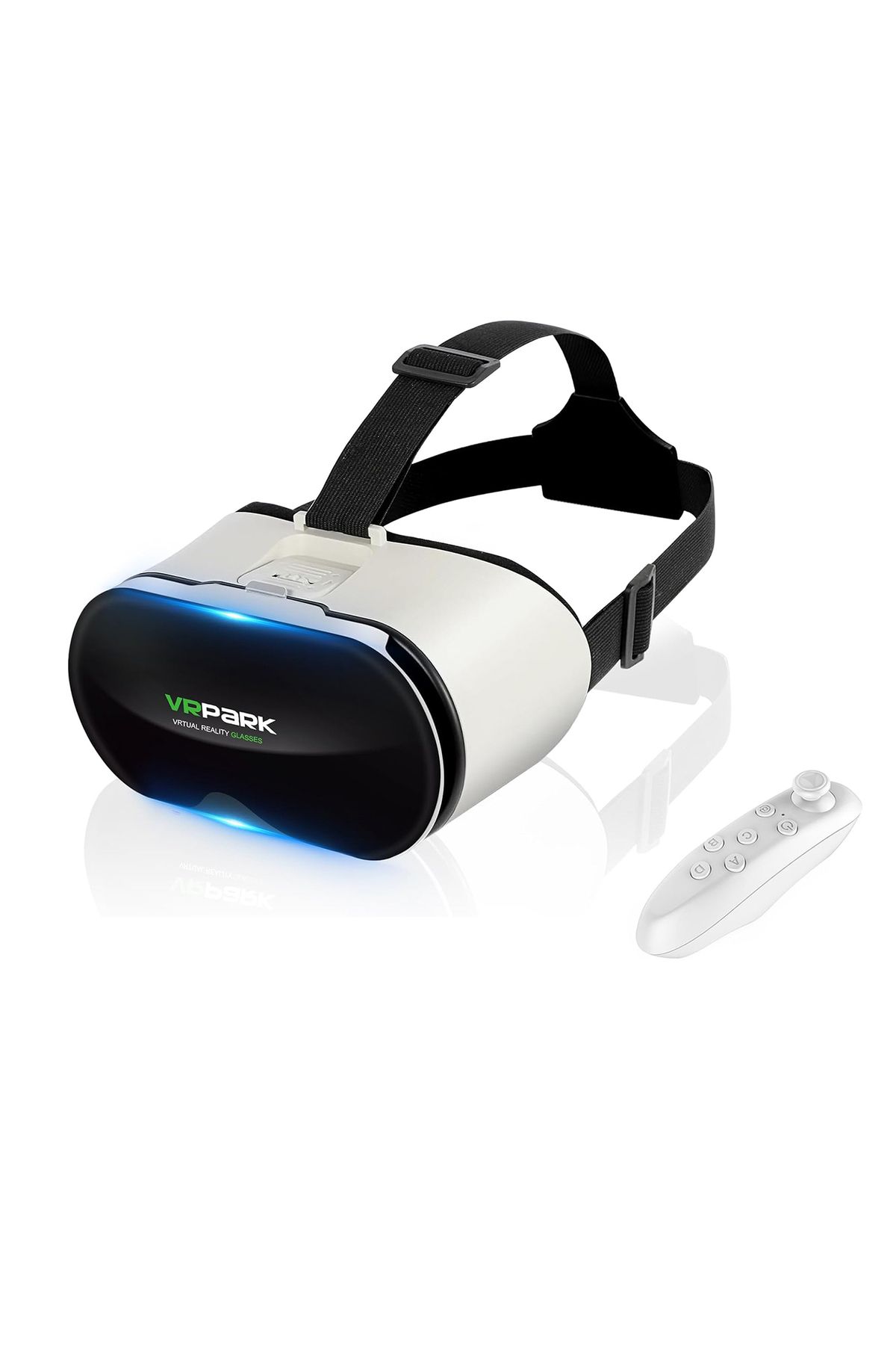 Microcase VRPARK V10 3D Sanal Gerçeklik Gözlüğü + VR Kablosuz Bluetooth Kumanda-AL4751