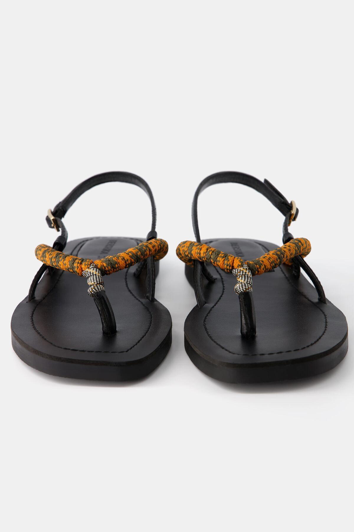 Bershka-Flat rope sandals 5