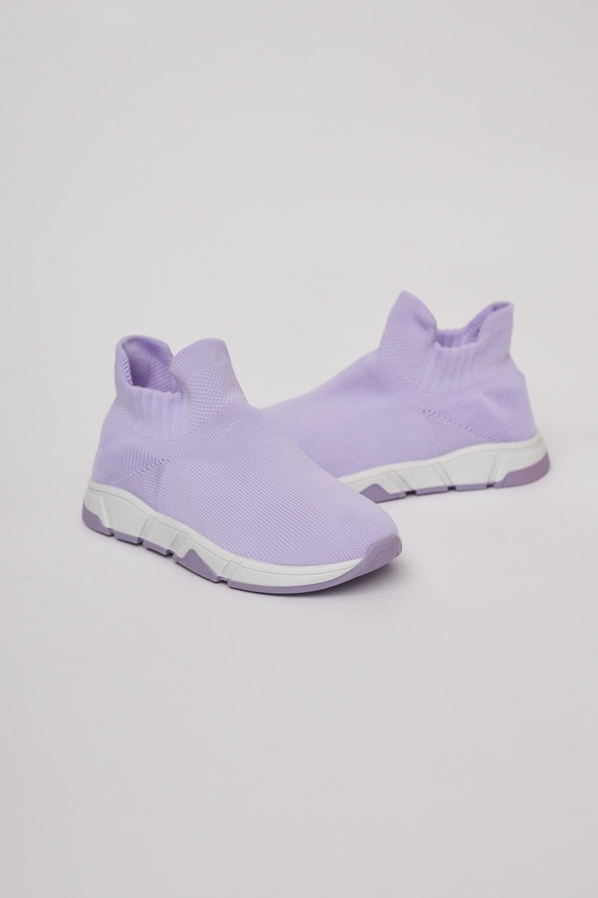 Katia&Bony-Soft Kids Sock Shoes Lilac 3