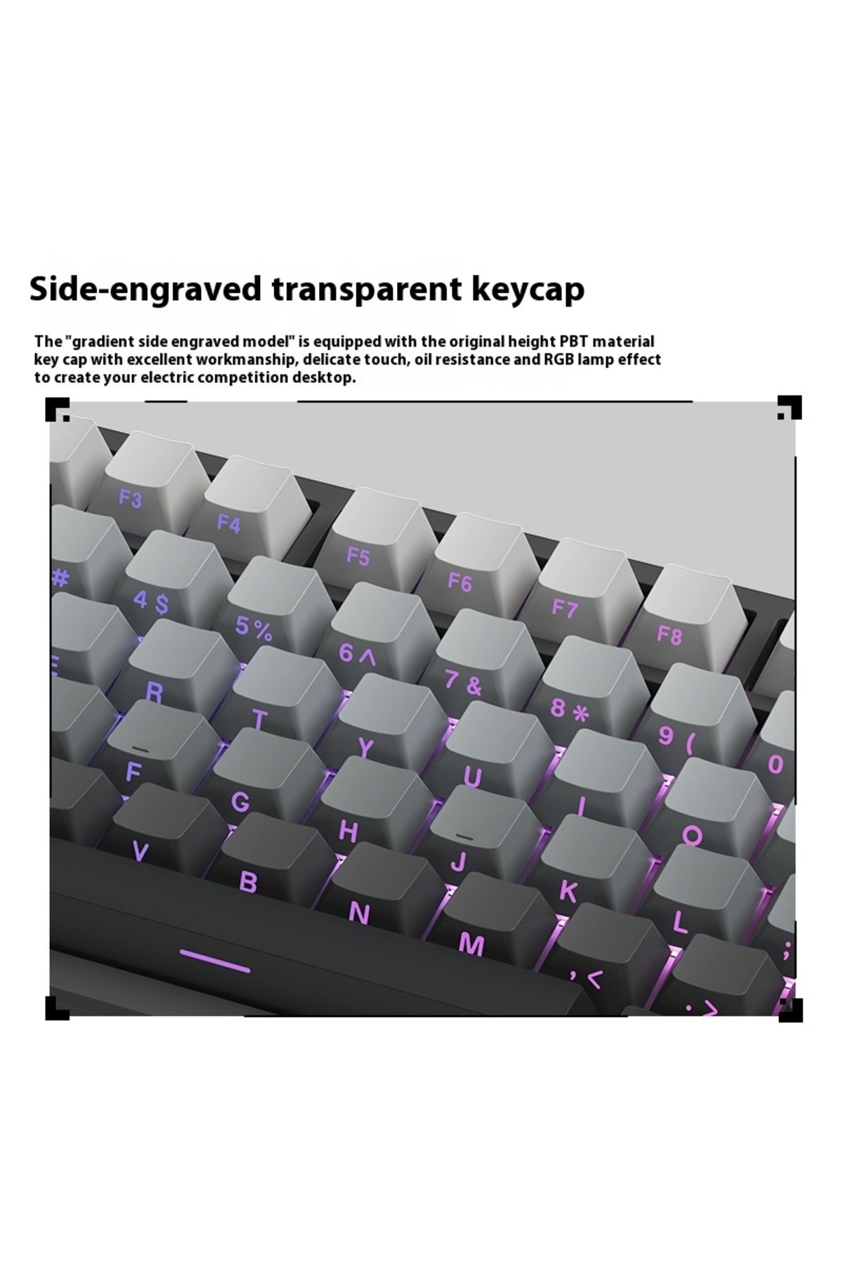 Choice-VGN A75 magnetic axis mechanical keyboard is specially customized for FPS e-sports games It suppo... 5