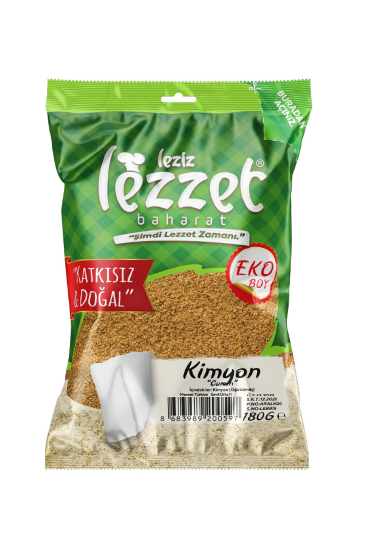 Leziz Lezzet Kimyon 180 G