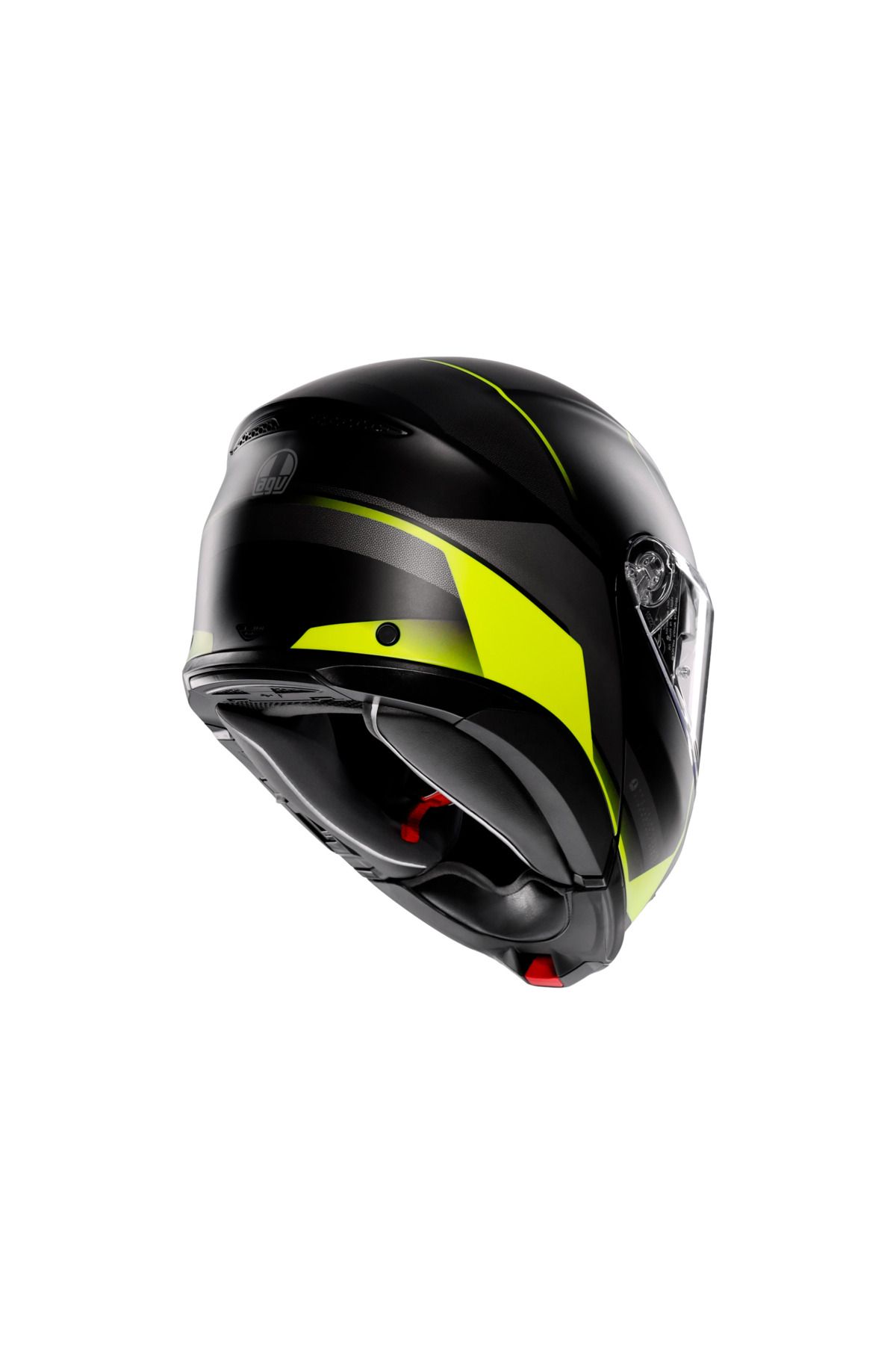 AGV-Tourmodular Mlt Perception - Matt Blk Ylw Fluo, Chin Extension Helmet 5