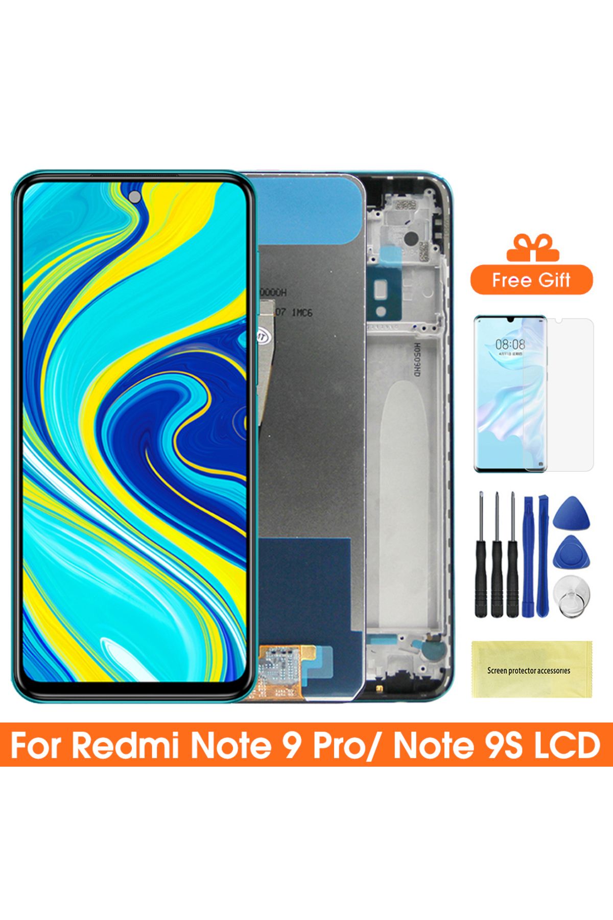 Choice-Display Screen for Xiami Redmi Note 9S LCD Display Touch Screen Digitizer Part for Xiaomi Redmi N... 2
