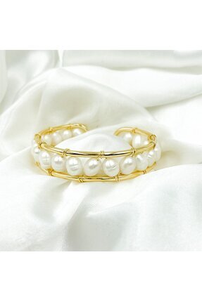 Ma Atölye Fuli İncili Model Kadın Kelepçe