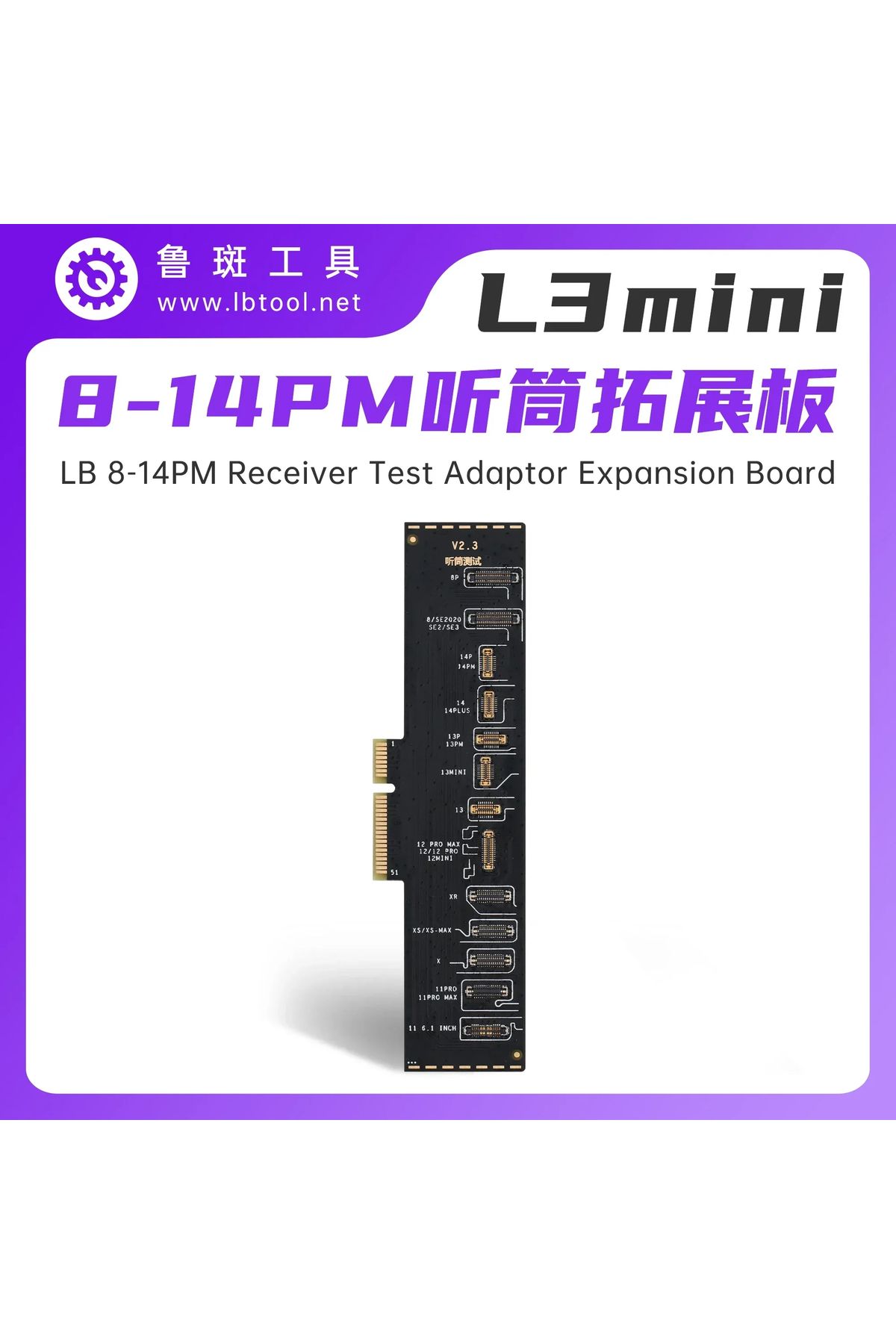 Choice-Luban L3Mini Smart Programmer is suitable for iPhone X/XS/XR 11 12 13 14 Pro Max Face ID Repair b... 5