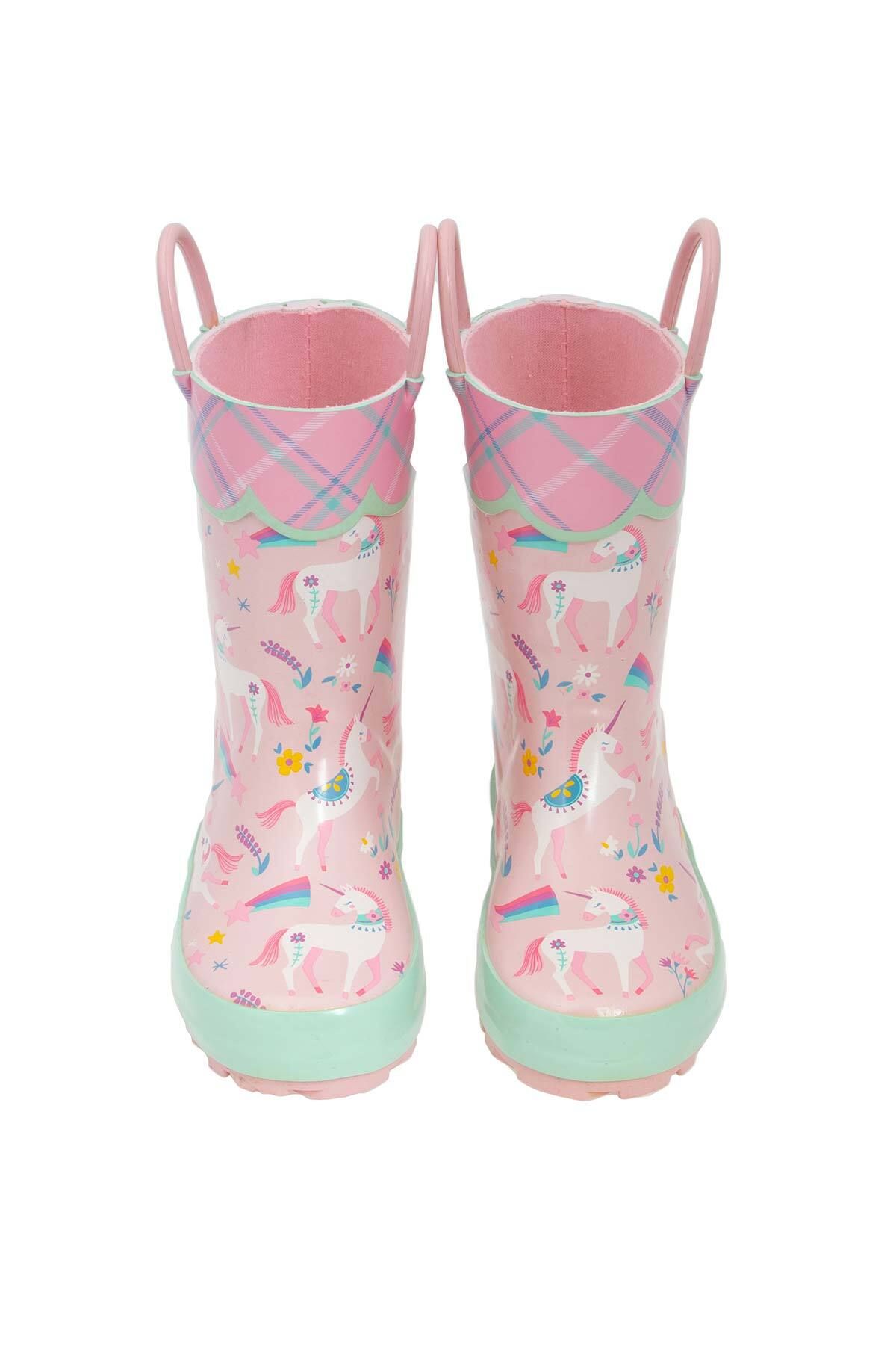 Stephen Joseph-Unicorn Patterned Children's Rain Boots 2