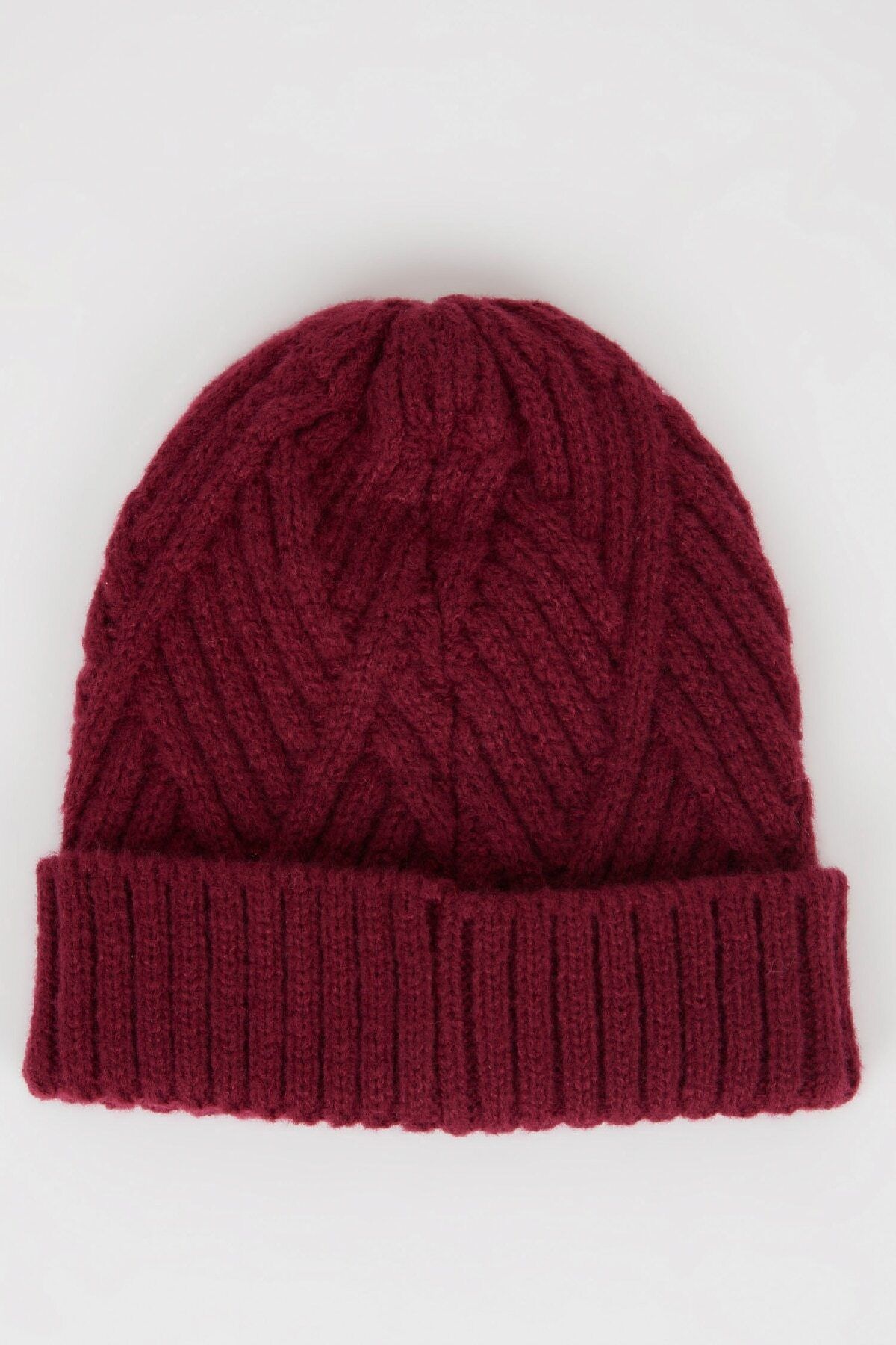 DeFacto-Girl's Basic Plain Knitted Beanie 3127302 3