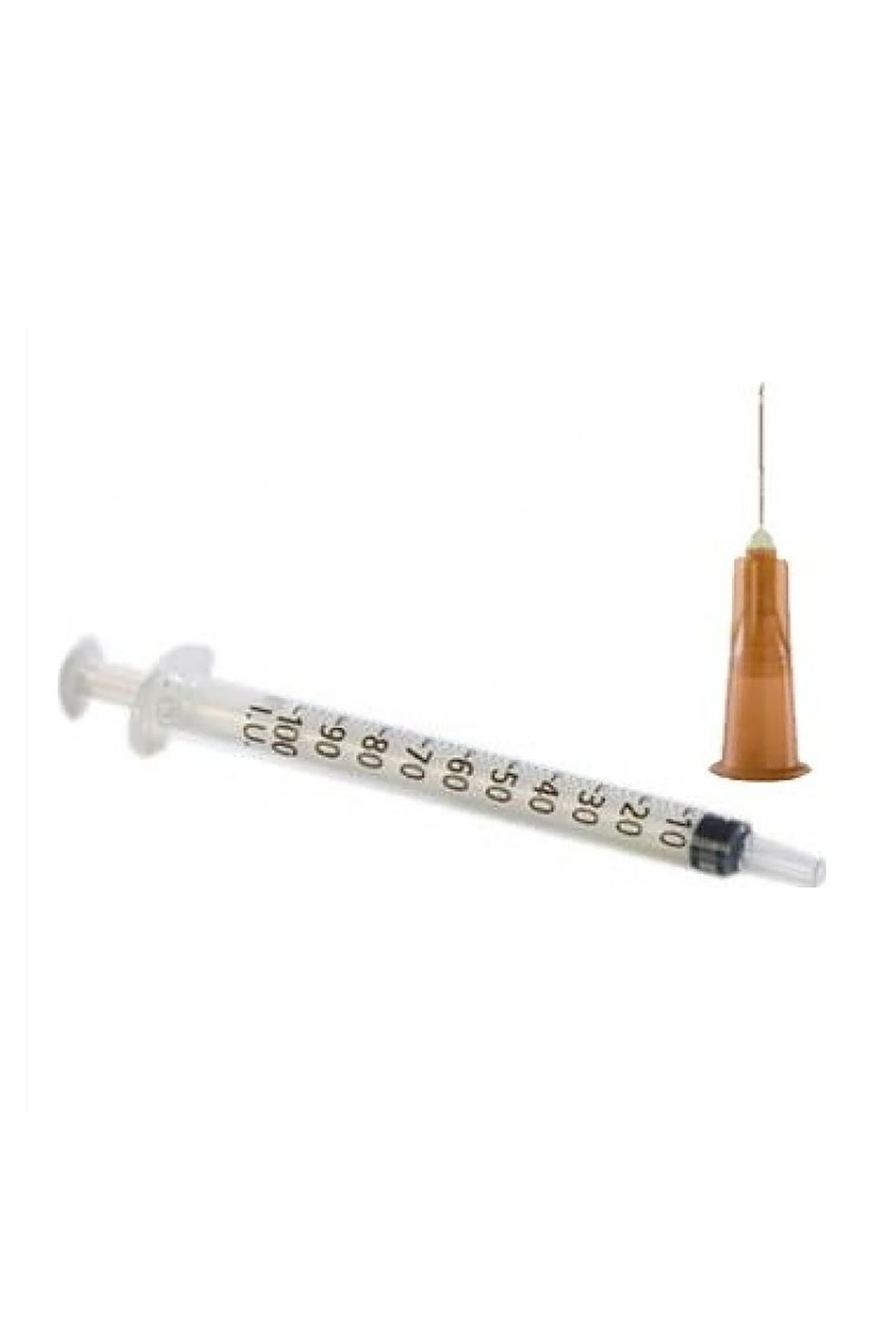 MY NAME ayset 1 ml (1cc) 3p 26g 0.45 X 13 mm Kahverengi Iğneli Enjektör - 150 Adet