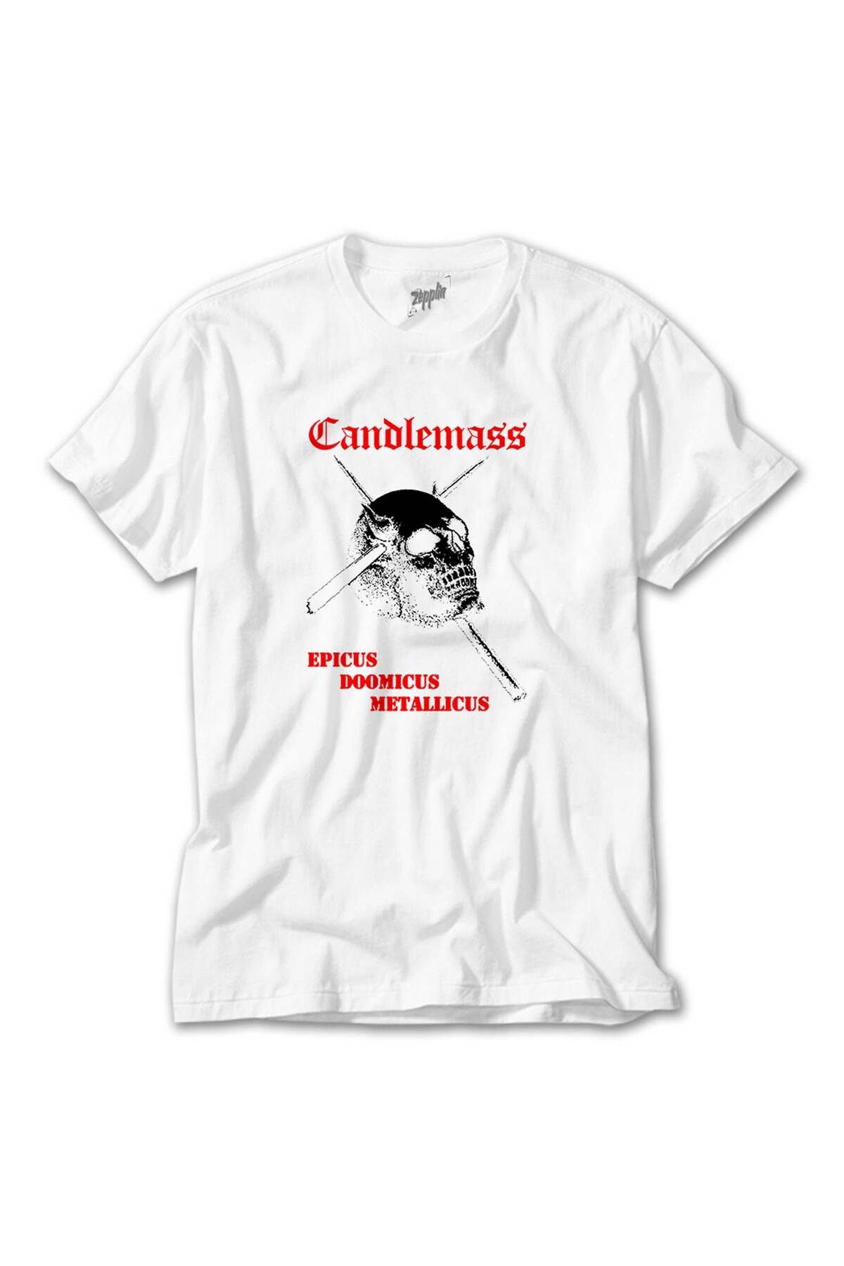 WAKHA Candlemass Epicus Doomicus Metallicus Beyaz Tişört