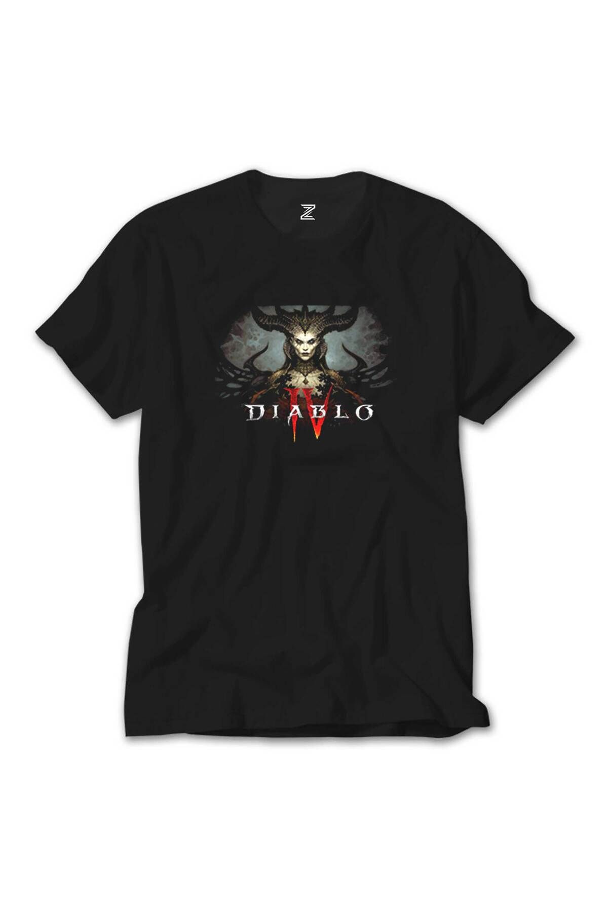 WAKHA Diablo IV Lilith Siyah Tişört
