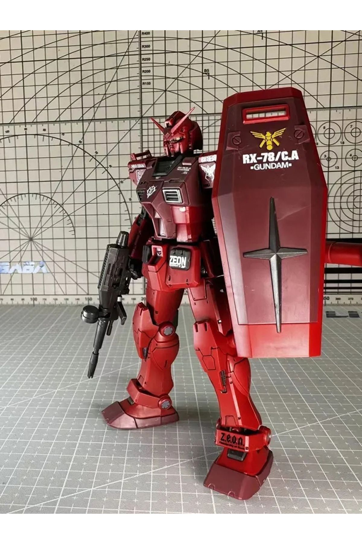 Choice-012 Gto Rx-78-2 Base Color Hg 1/144 Assembly Model Assemble Action Figures Robot Mecha Sticker Br... 8