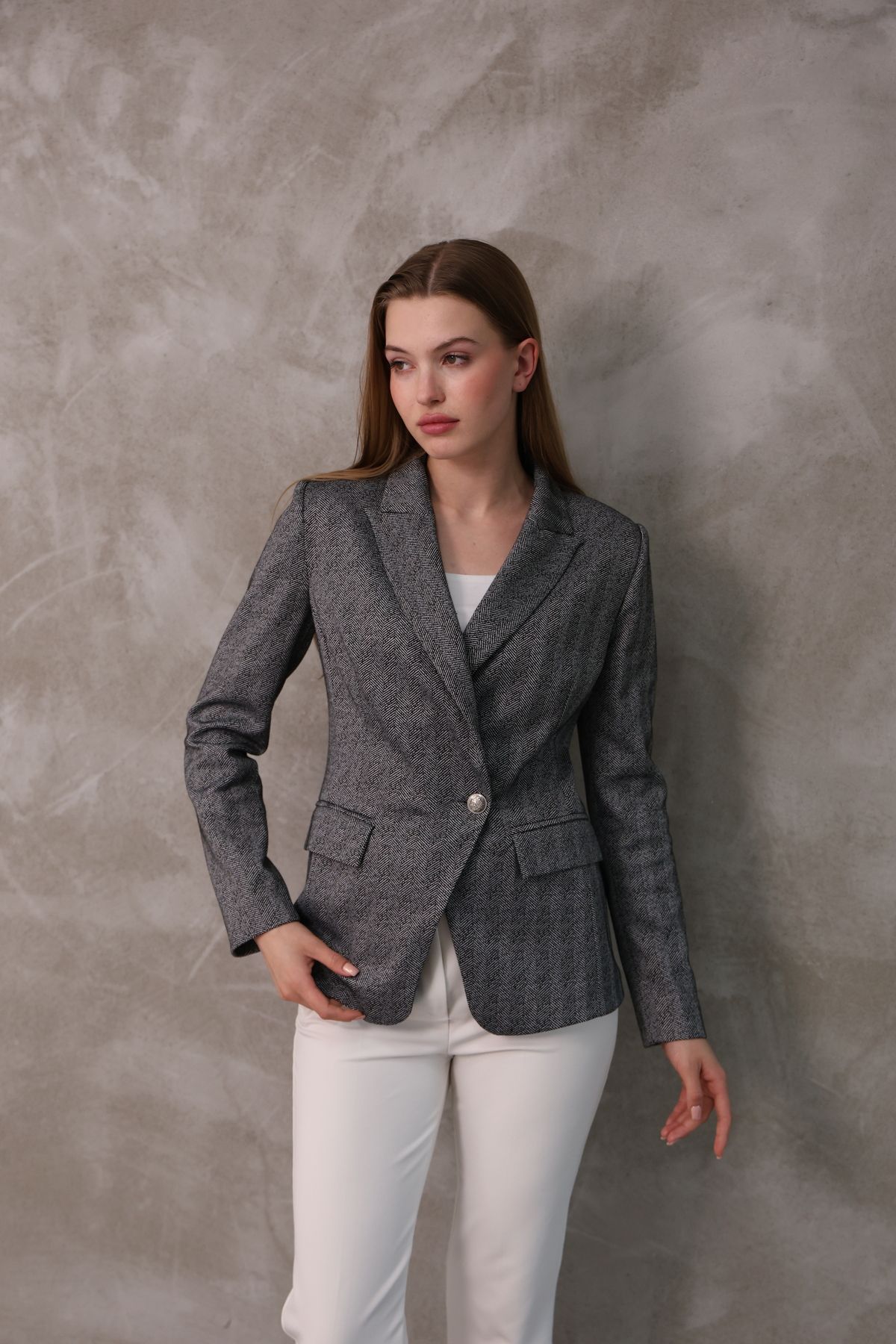 MANGOSTEEN-Women's Blazer Fit Jacket 2