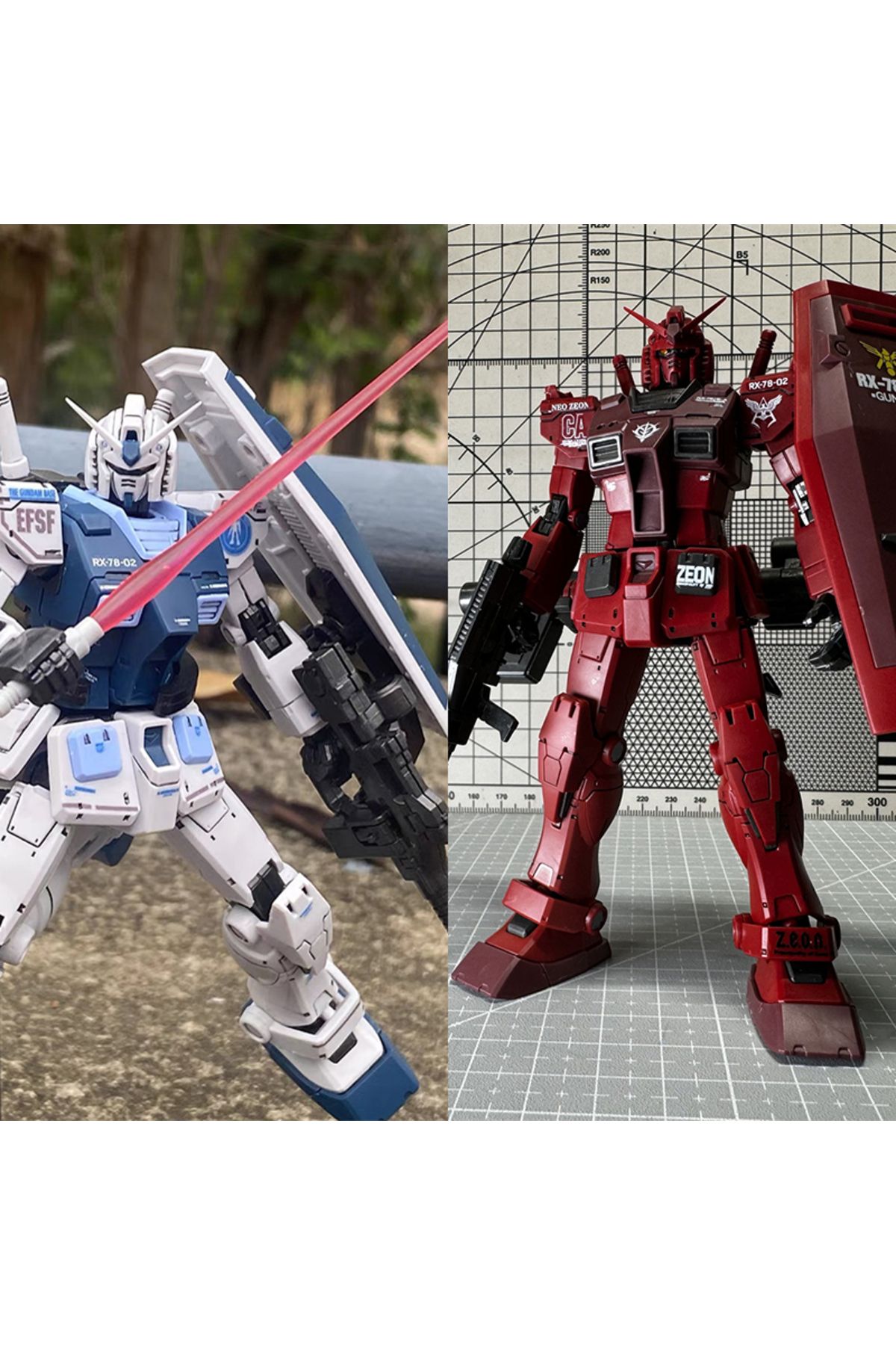 Choice-012 Gto Rx-78-2 Base Color Hg 1/144 Assembly Model Assemble Action Figures Robot Mecha Sticker Br... 2