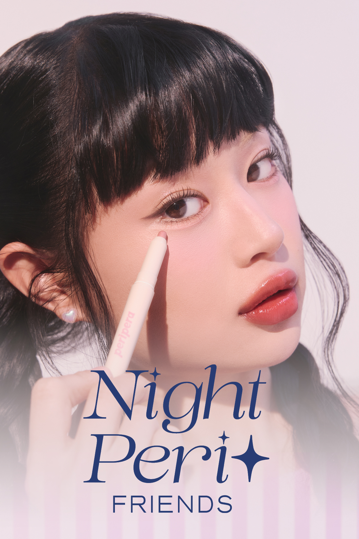 Çift Taraflı Kapatıcı ve Işıltılı Kalem Far PERIPERA Sugar Twinkle Duo Eye Stick (07 Pink Linen) — صورتی 6550 — تصویر 9 از 9
