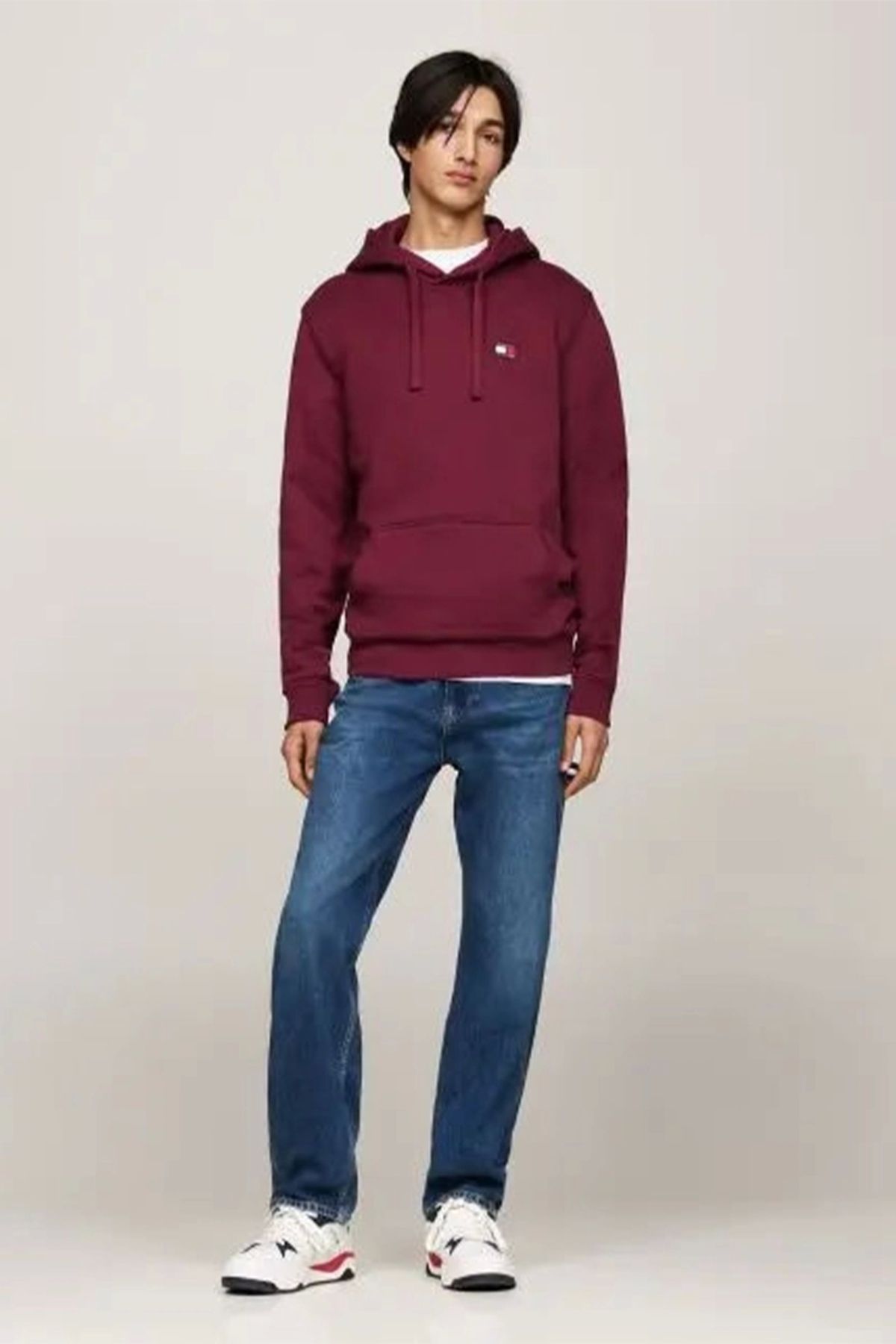 Tommy Hilfiger-سويت شيرت بغطاء للرأس TJM REG BADGE 1