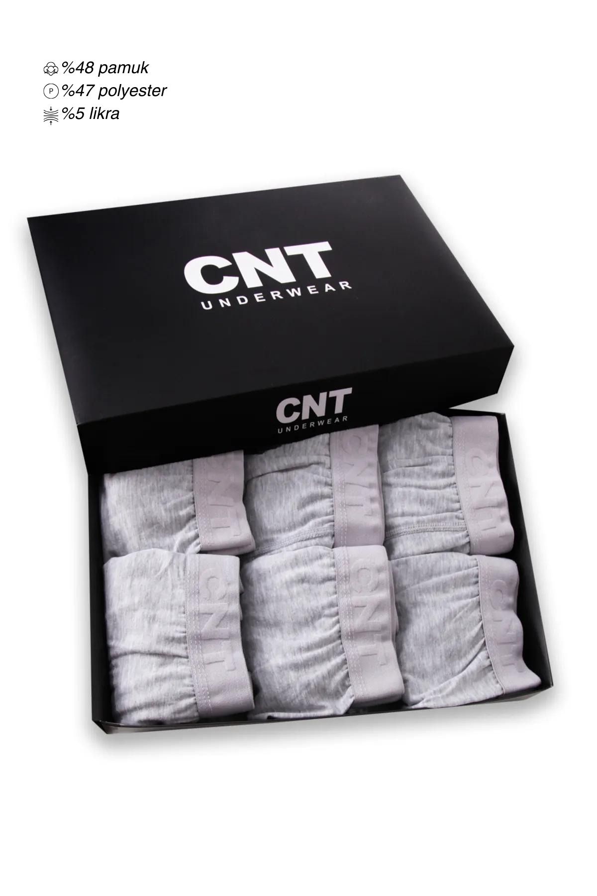 CNT-Men's Boxer Lycra Premium Pack of 6 1