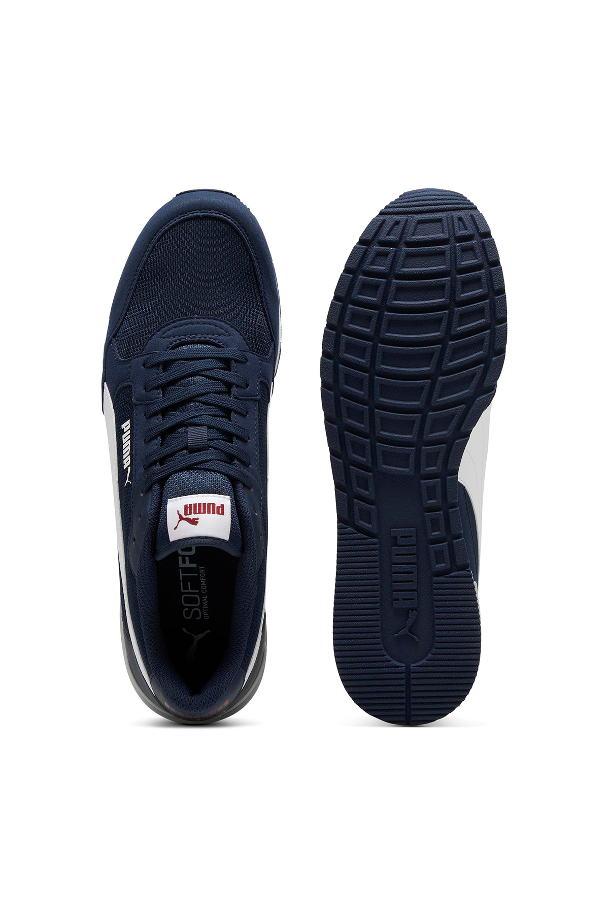 Puma St Runner V4 Mesh 399666 Unisex Spor Ayakkabı LACİVERT görsel 3