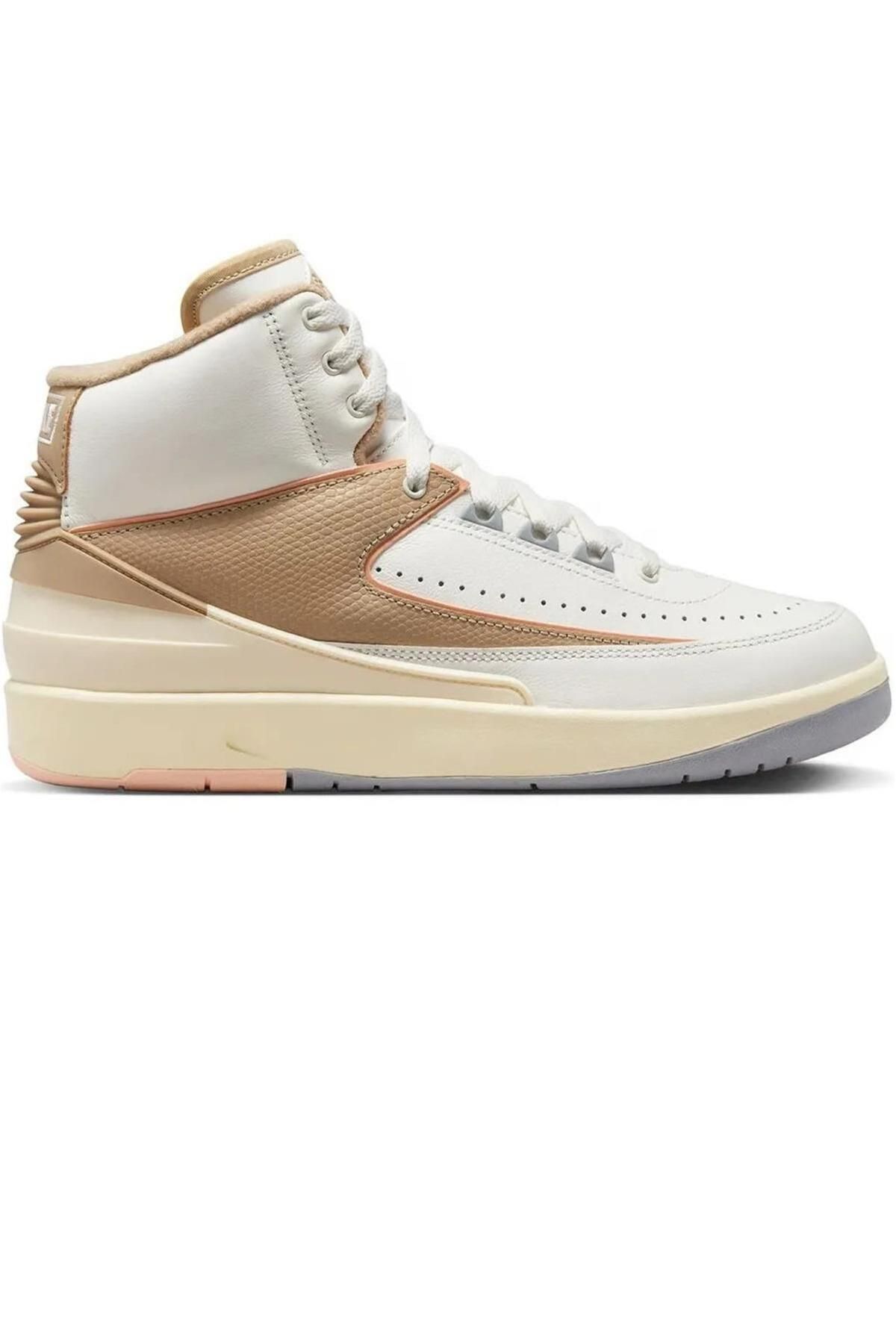 Nike-Air Jordan 2 Retro Real Leather High Top Women's Sneakers (Narrow Fit) 3