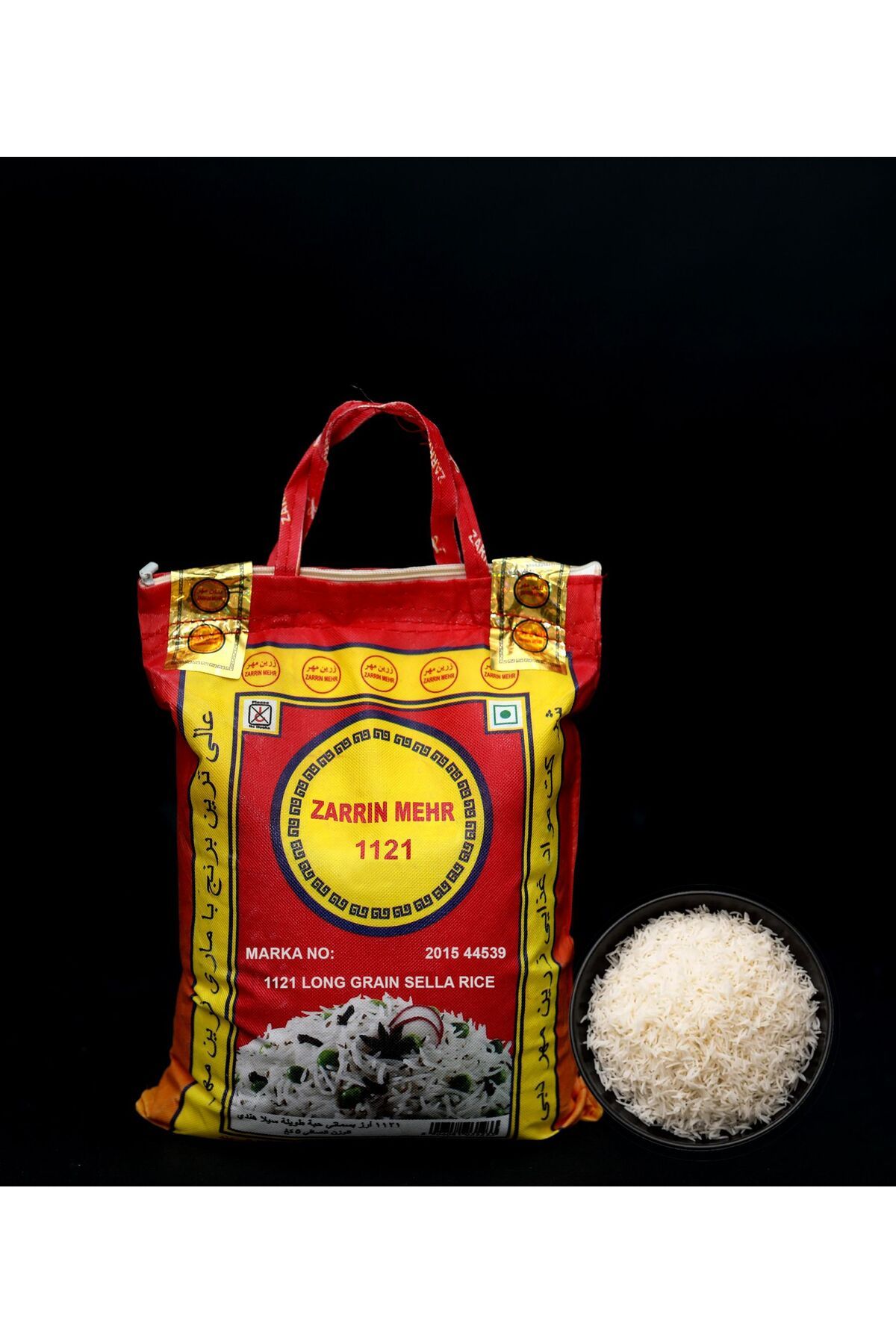 Zarrin Mehr 1121 basmati pirinç 10 kg