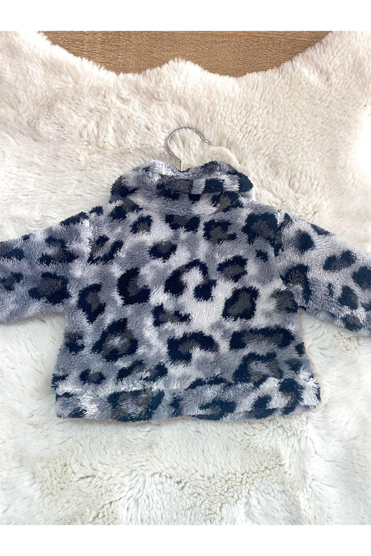 FEKRA BABY bebek peluş mont fotoğrafı 3 (önizleme)